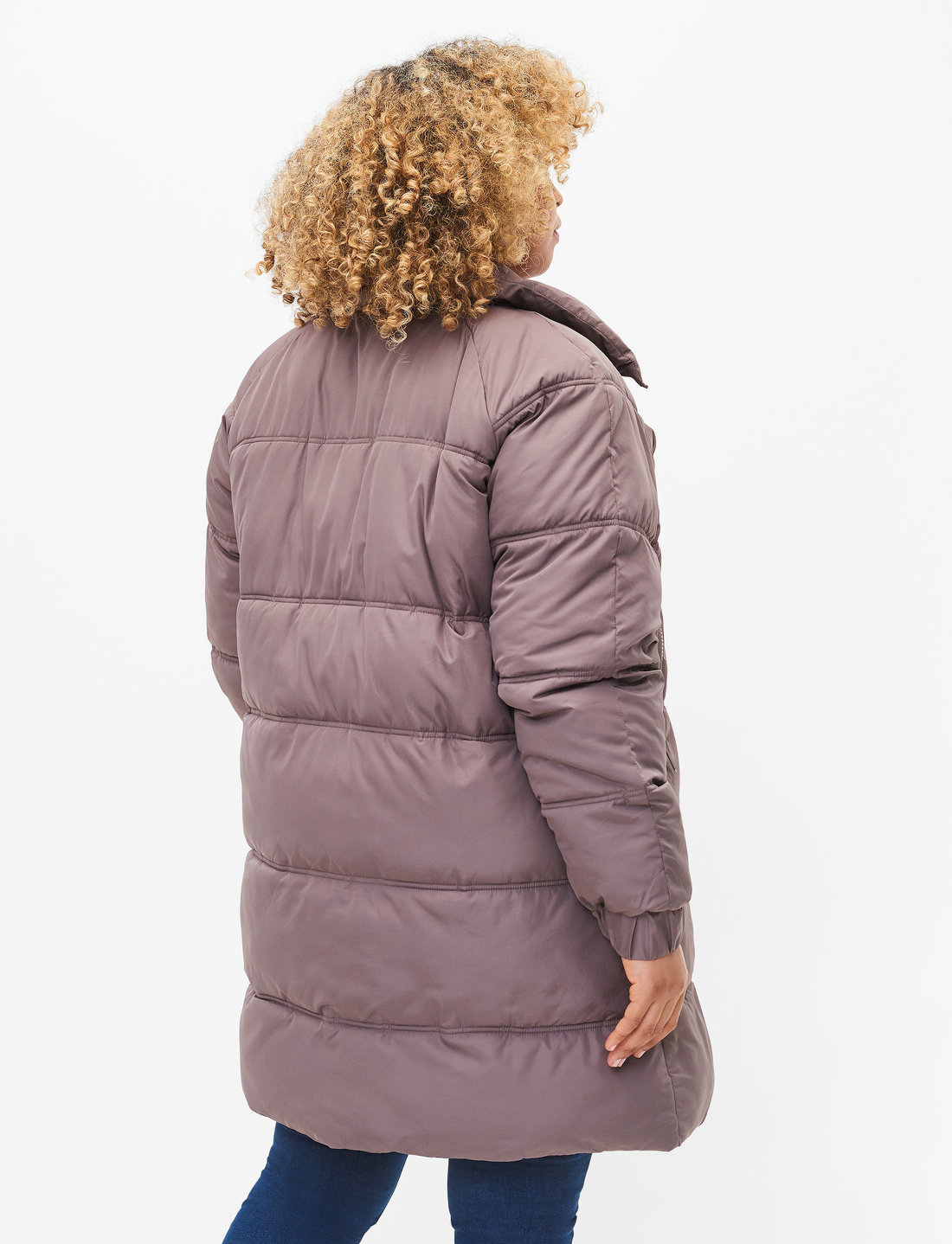 Zizzi Mshanghai L s Coat 56.00 . Buy Padded Coats from Zizzi