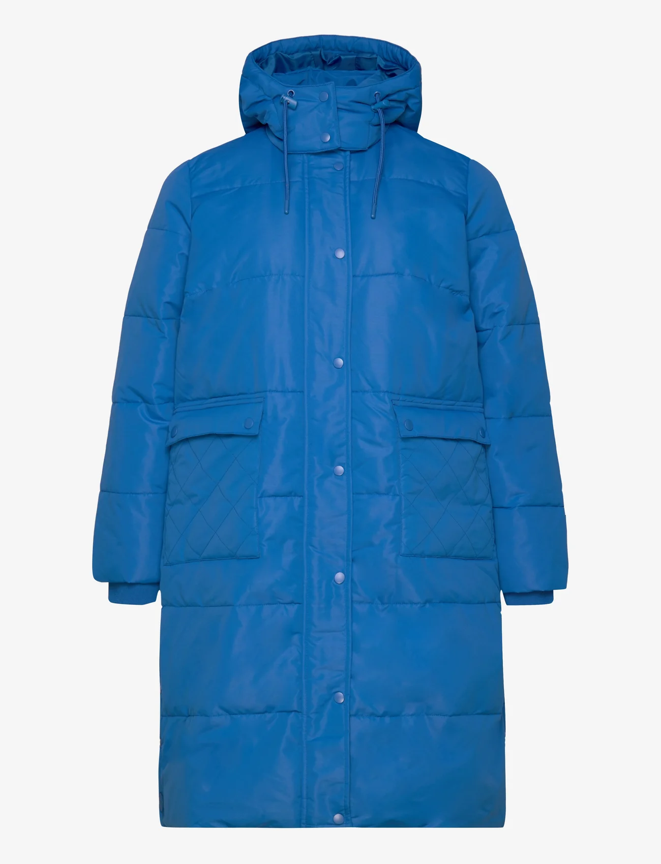 Zizzi - MHONGKONG, L/S, COAT - winter jackets - blue - 0