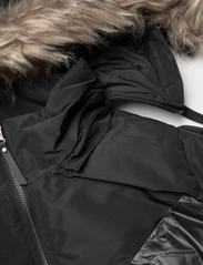Zizzi - MLUNA, L/S, COAT - winter jackets - black - 3