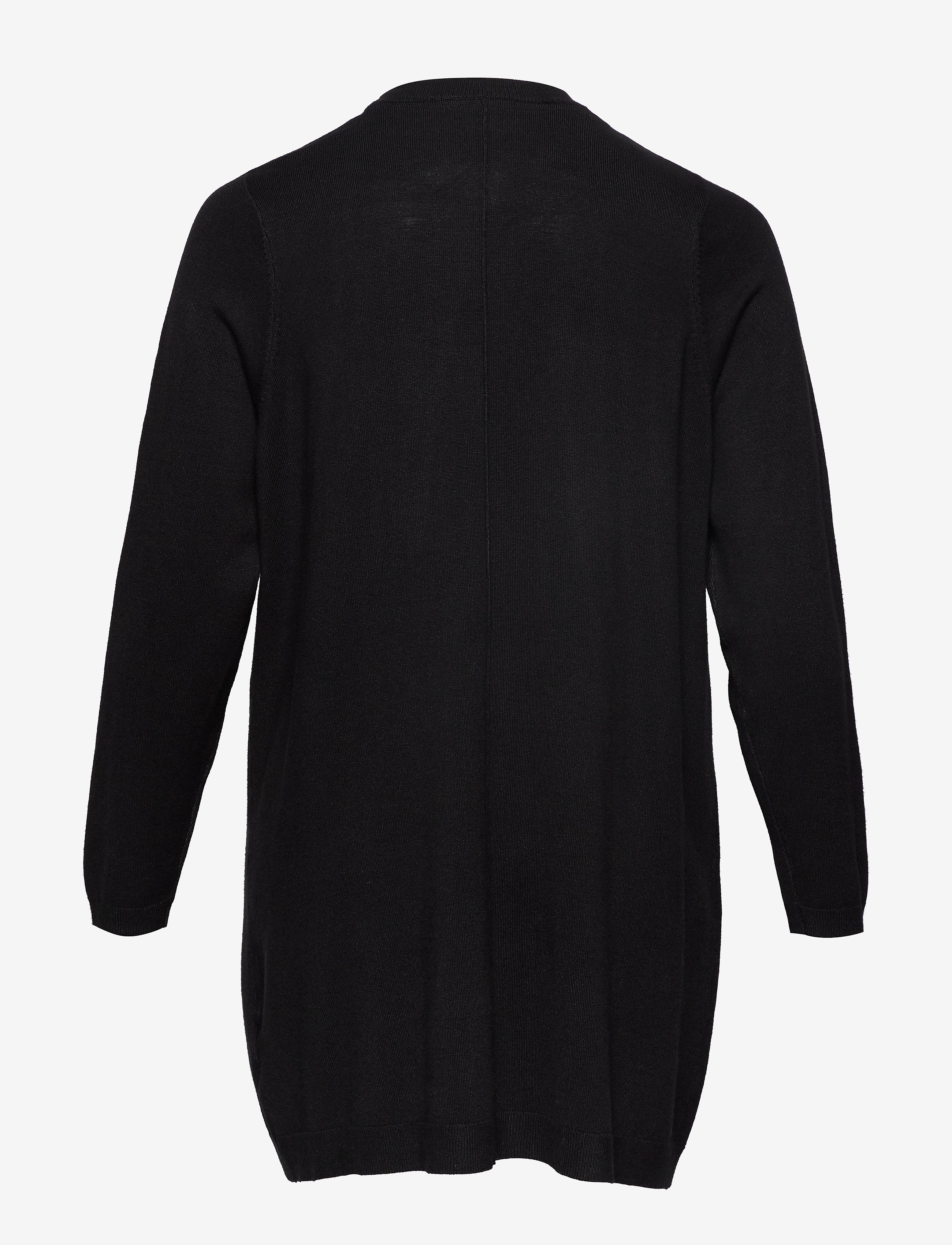 Zizzi - Cardigan Plus Size Knit Long Sleeve - black - 1