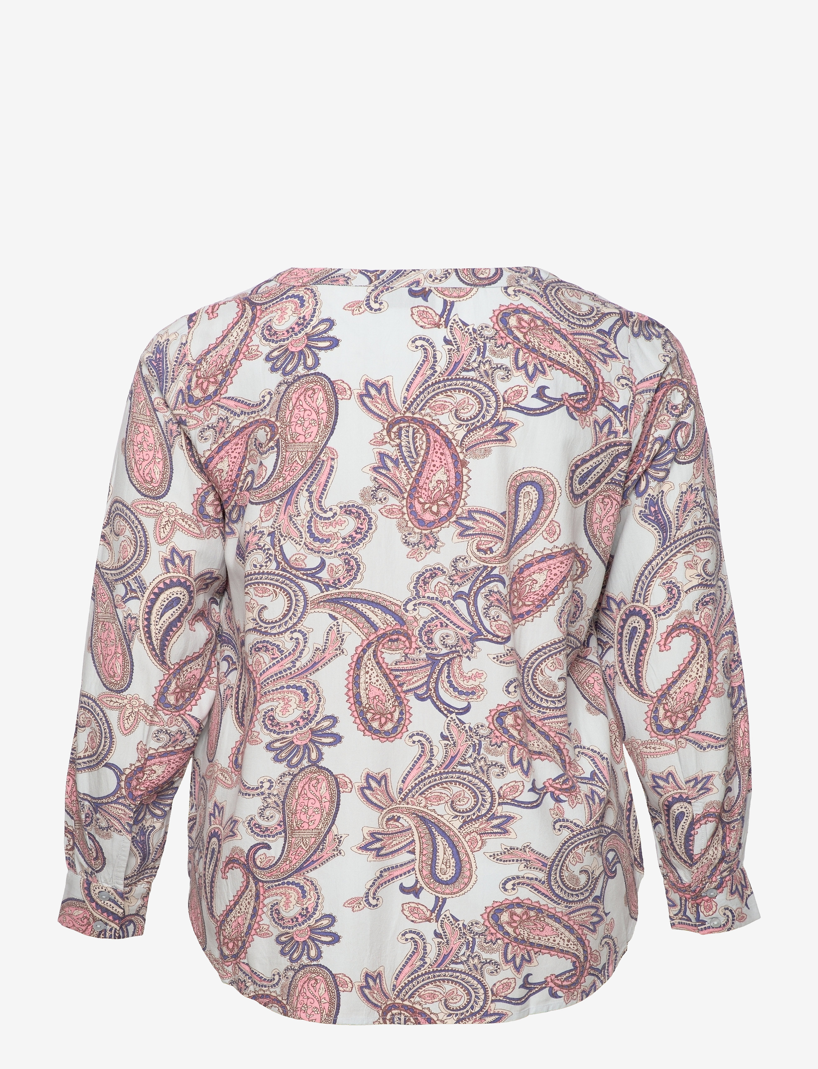 Zizzi - VSULA, L/S, BLOUSE - winter sky paisly - 1