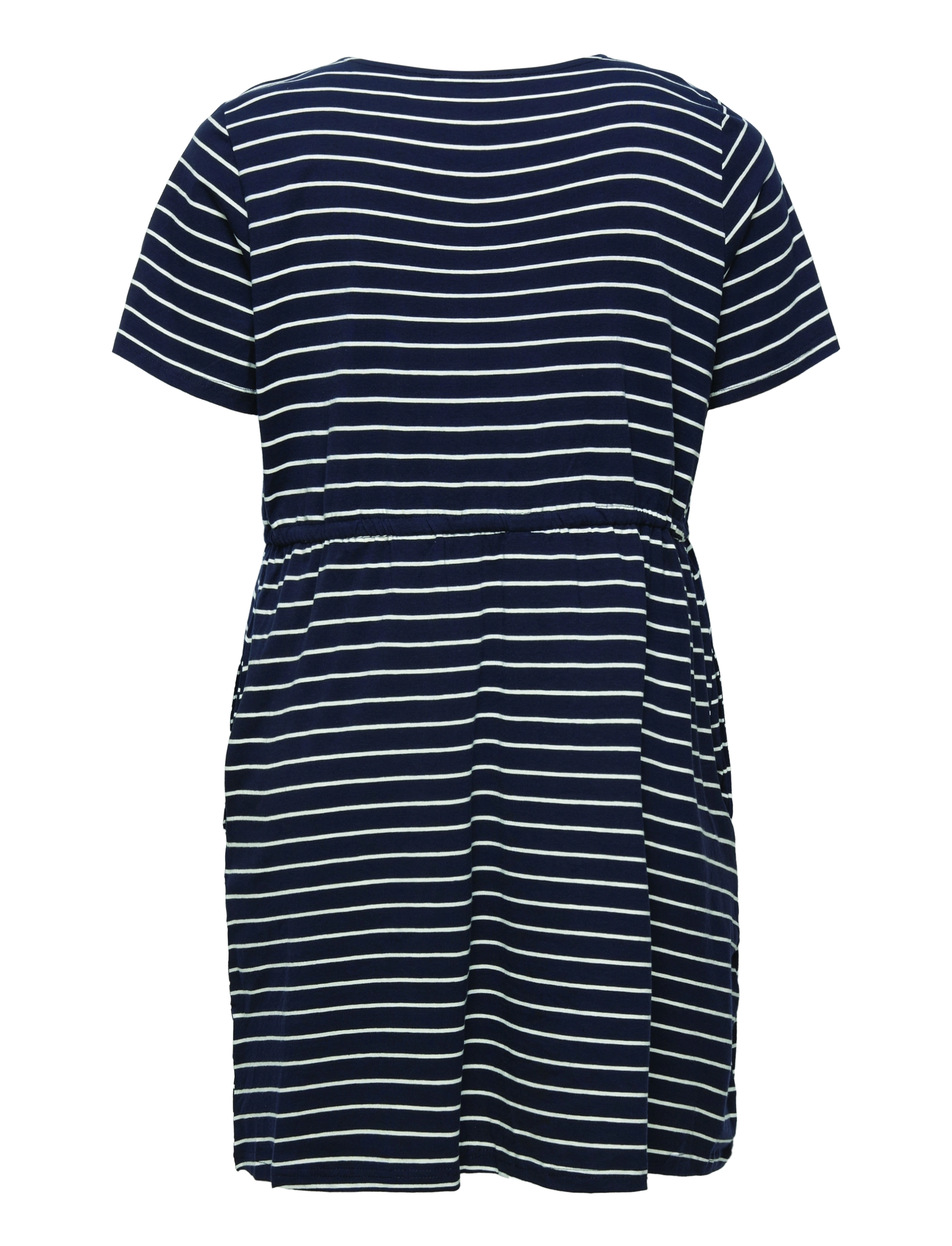 Zizzi - VDORIT, S/S, TUNIC - blue stripe - 1