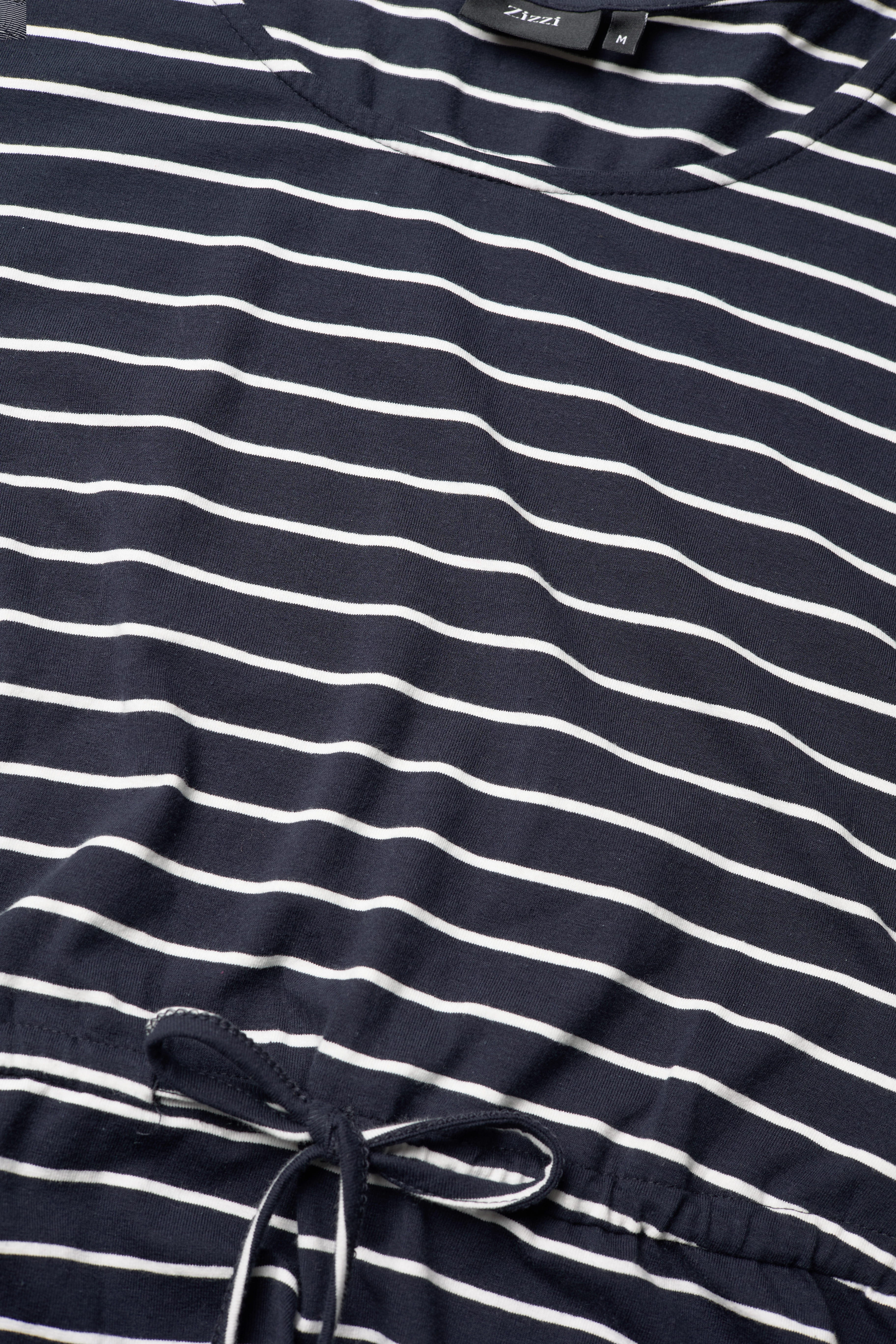 Zizzi - VDORIT, S/S, TUNIC - blue stripe - 3