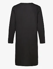 Zizzi - VLUCCA, L/S, ABK DRESS - t-shirt dresses - black - 1