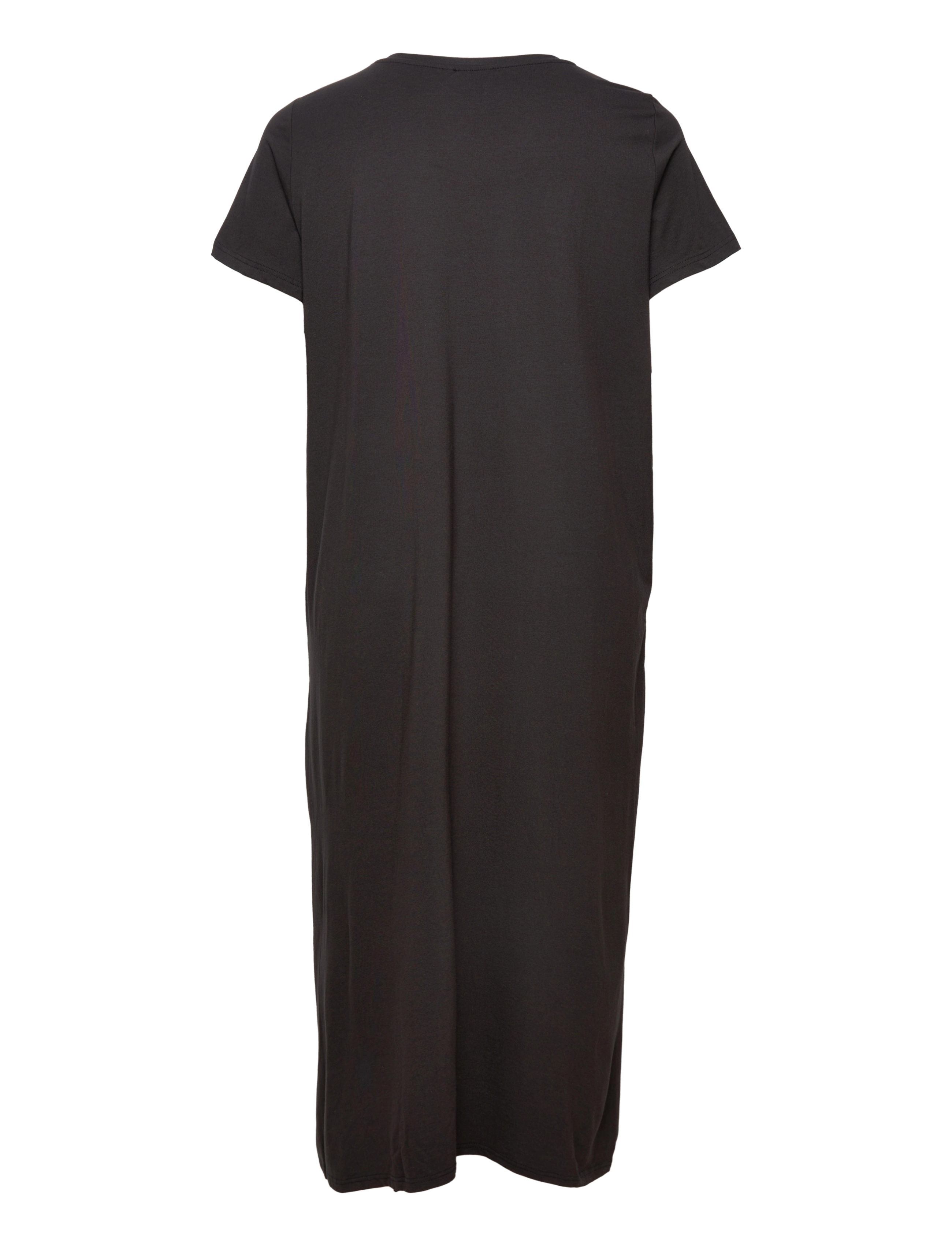 Zizzi - VFREJA, S/S, MIDI DRESS - black solid - 1