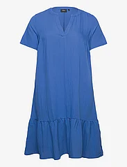Zizzi - VMACY, S/S, KNEE DRESS - blue - 0