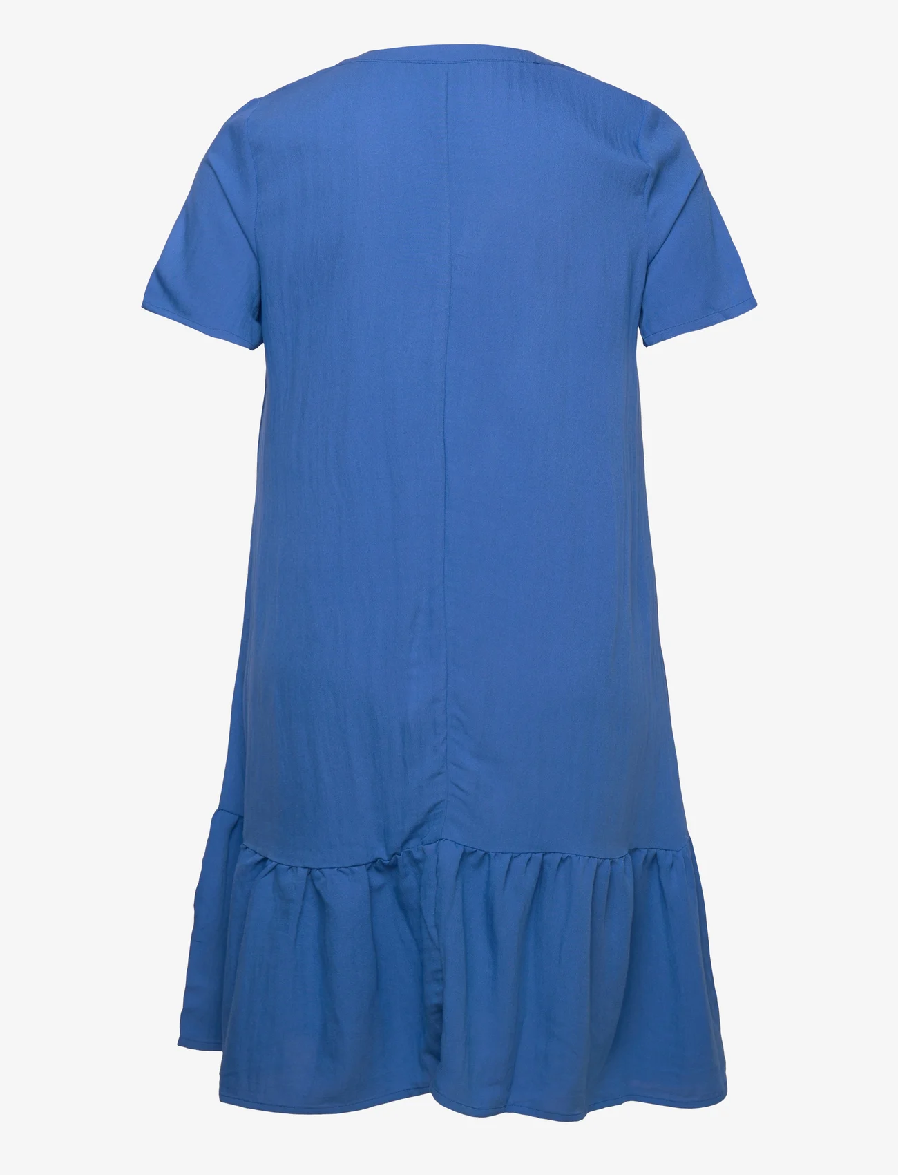 Zizzi - VMACY, S/S, KNEE DRESS - blue - 1