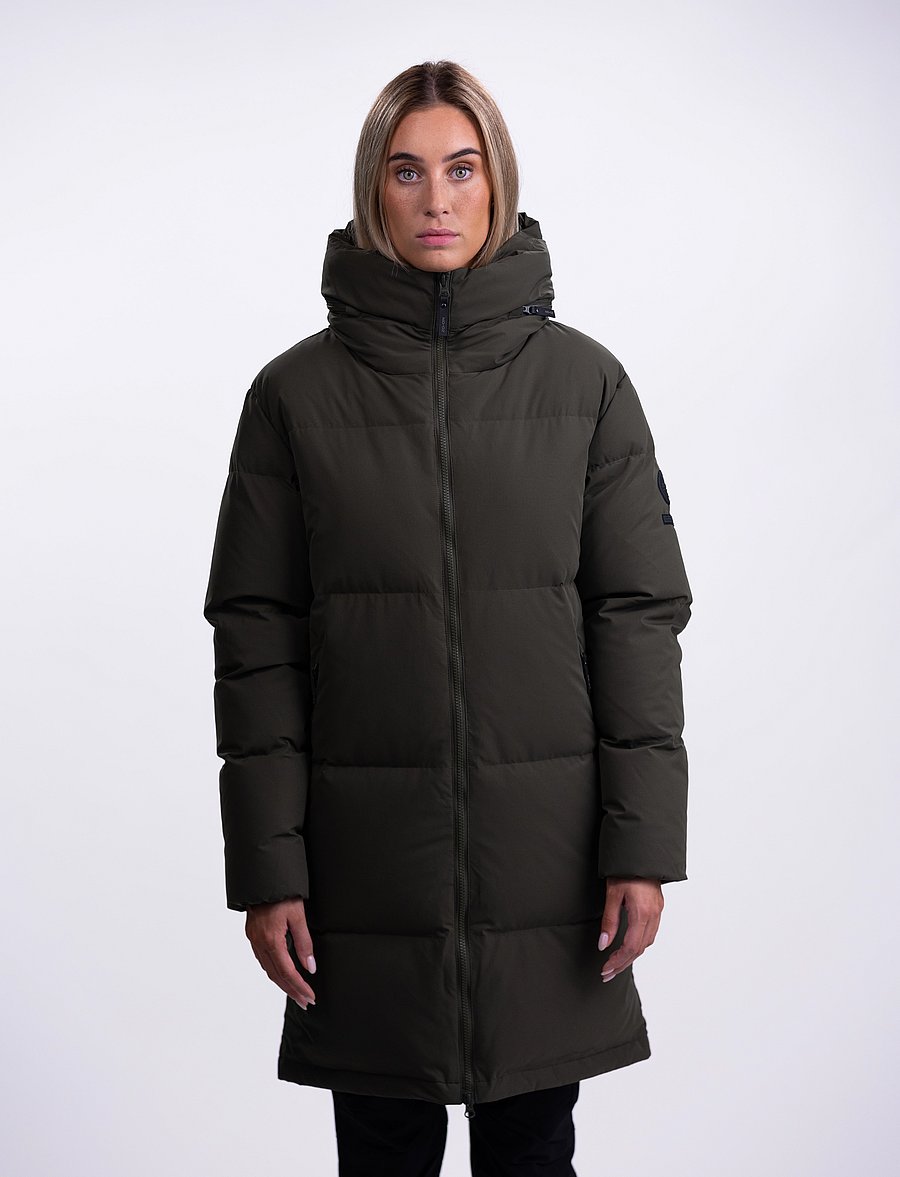 ZO-ON - Flatey down coat - dusky green - 2