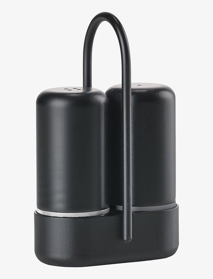 Zone Denmark - Salt/pepper set Singles - salz- & pfefferstreuer - black - 0