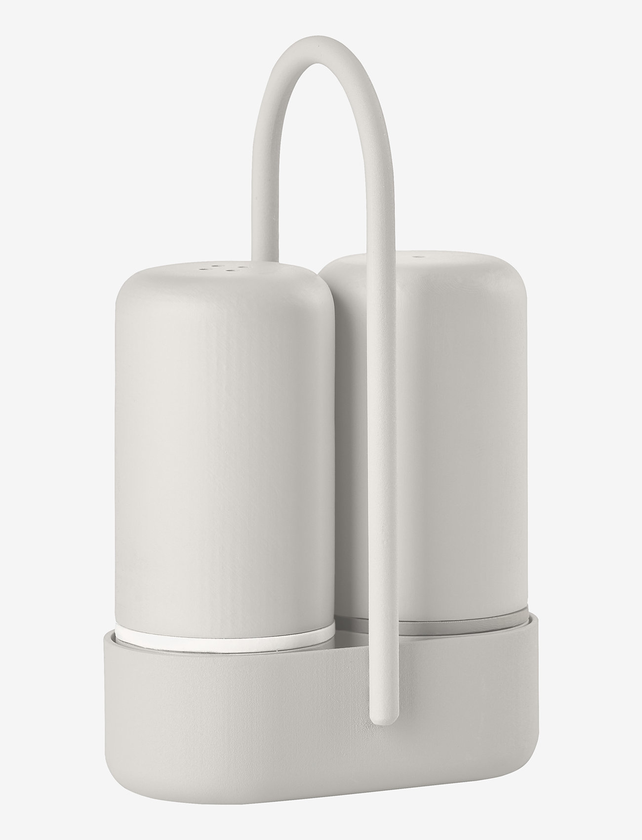 Zone Denmark - Salt-pebersæt Singles - salt- & peberbøsser - varm grey - 0