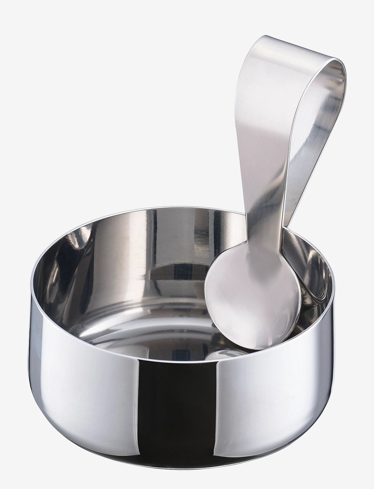 Zone Denmark Delicacy Bowl W. Spoon Rocks - Silver - 0.2 L x 9.7