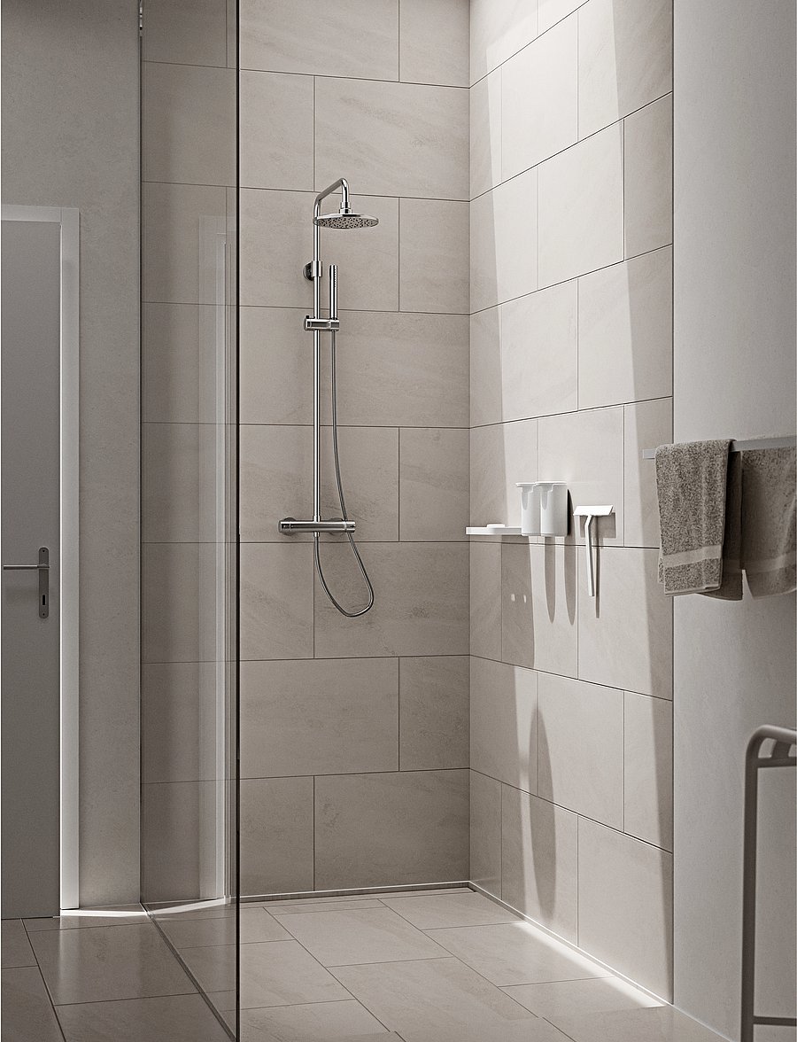 Zone Denmark - Wiper w. holder Rim - home - white - 3