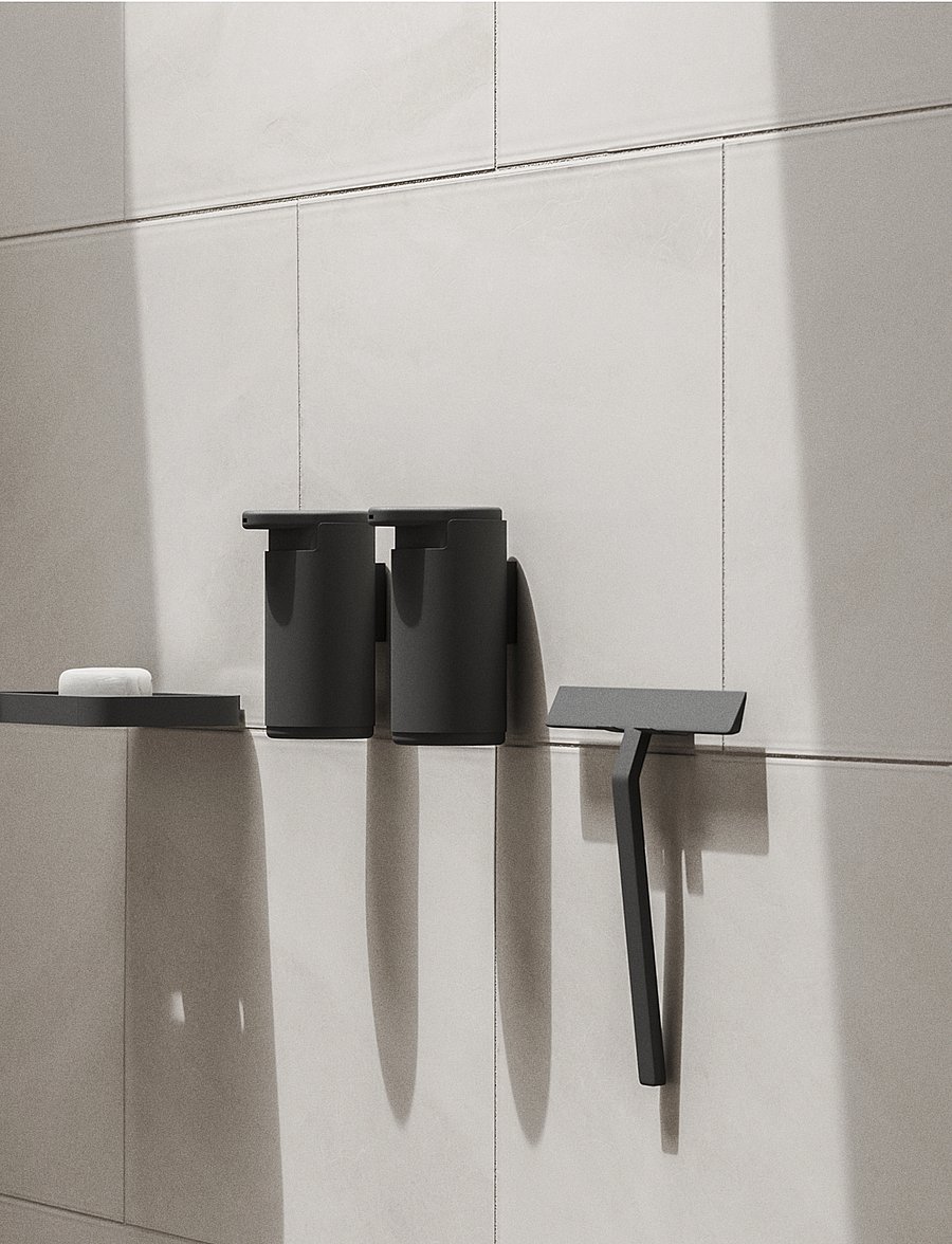 Zone Denmark - Wiper w. holder Rim - kodu - black - 4