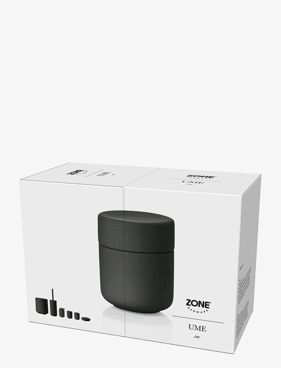 Zone Denmark - Jar with lid Ume - minikarbid - black - 4