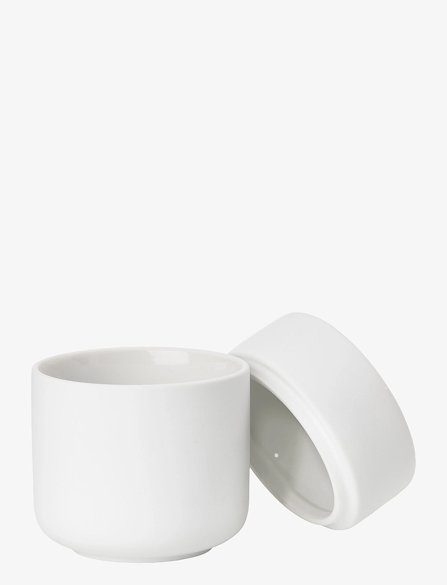 Zone Denmark - Jar with lid Ume - minikarbid - white - 2