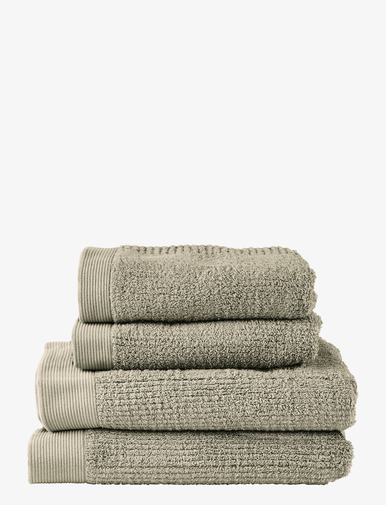 Zone Denmark Giftbox Towels Classic 4 pcs - Badezimmer - EUCALYPTUS / green