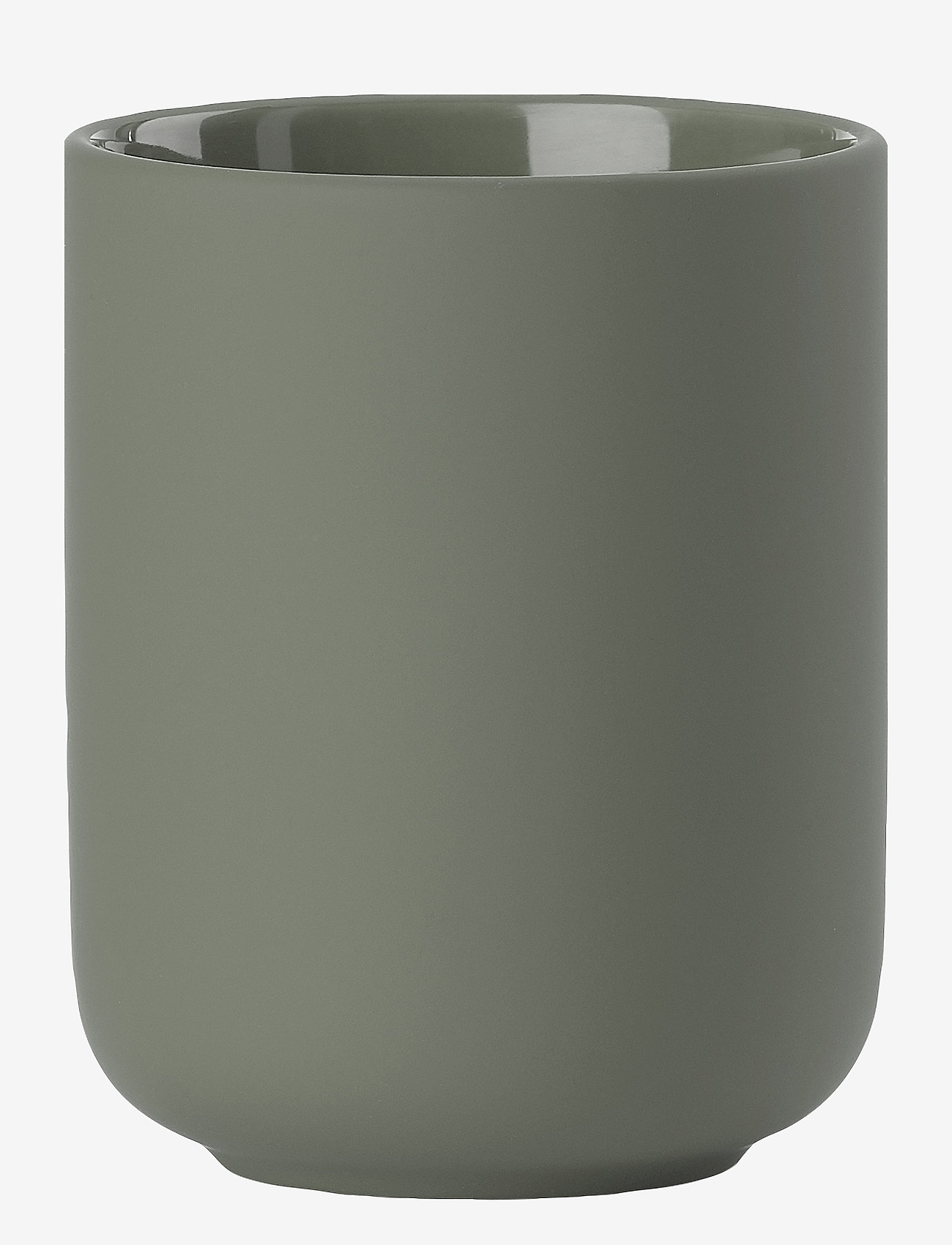 Zone Denmark - Tandbørstekrus Ume - køb efter pris - olive green - 0