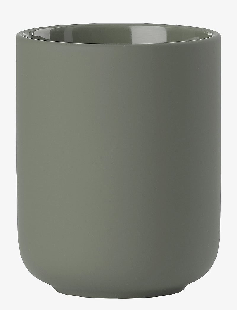 Zone Denmark - Toothbrush mug Ume - zahnbürstenhalter - olive green - 1