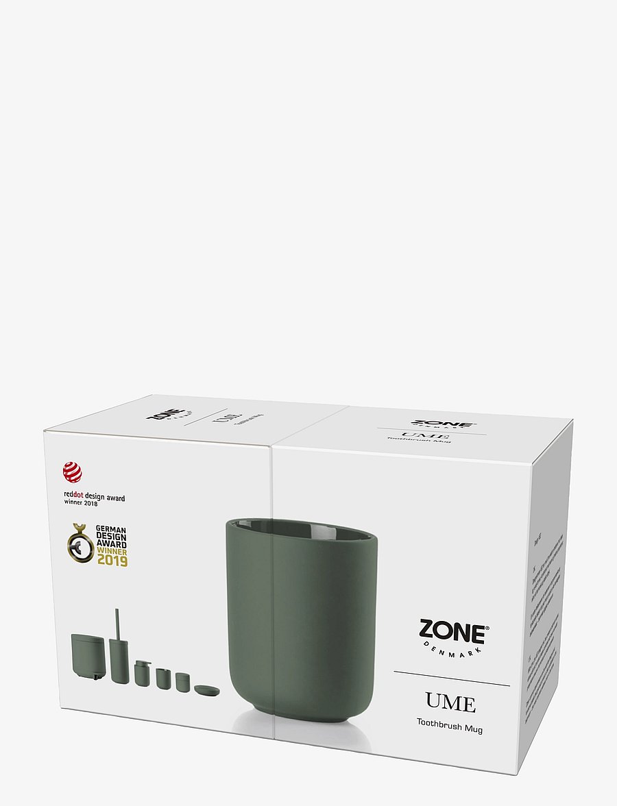 Zone Denmark - Toothbrush mug Ume - die niedrigsten preise - olive green - 3