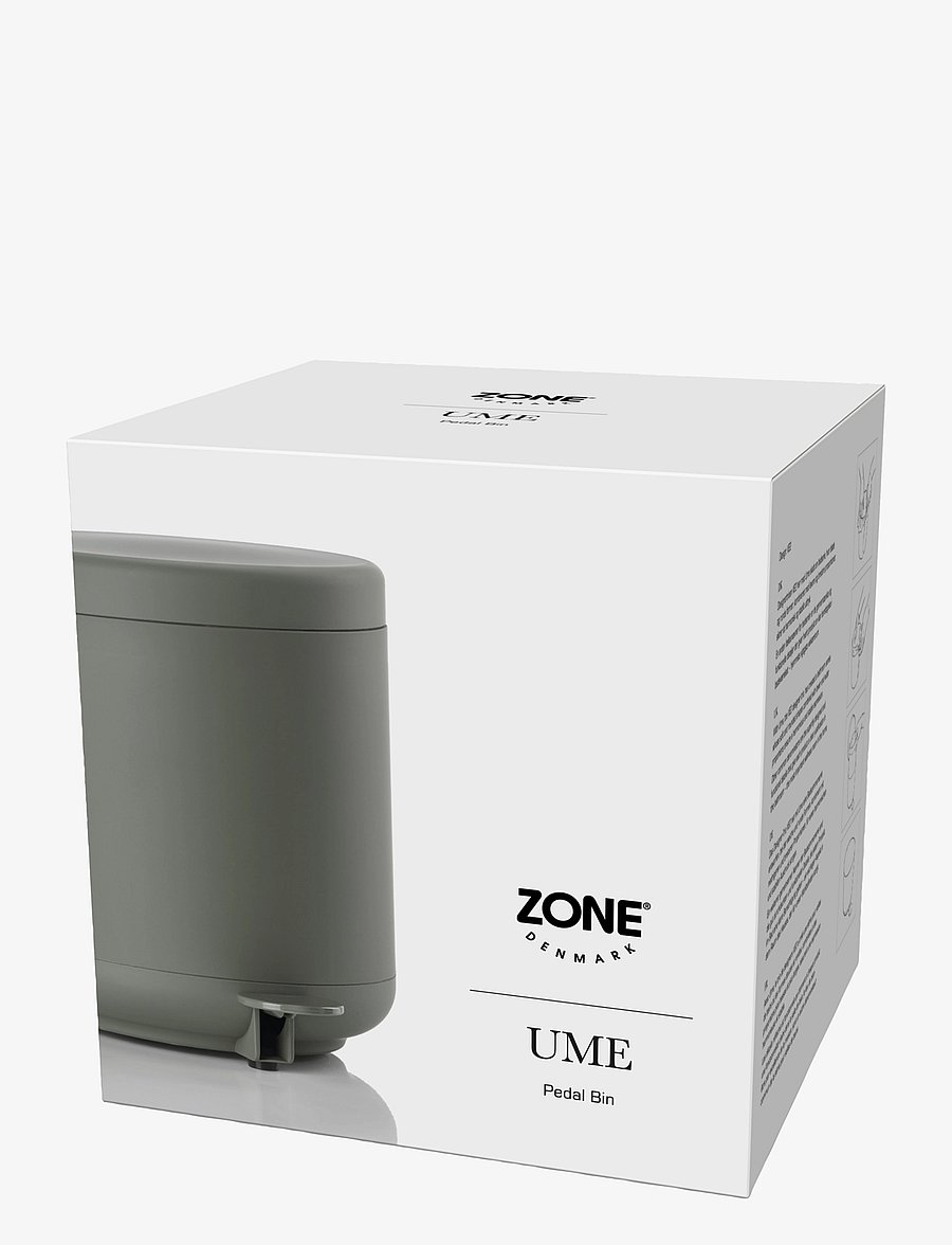 Zone Denmark - Pedal bin Ume - papierkörbe - olive green - 2