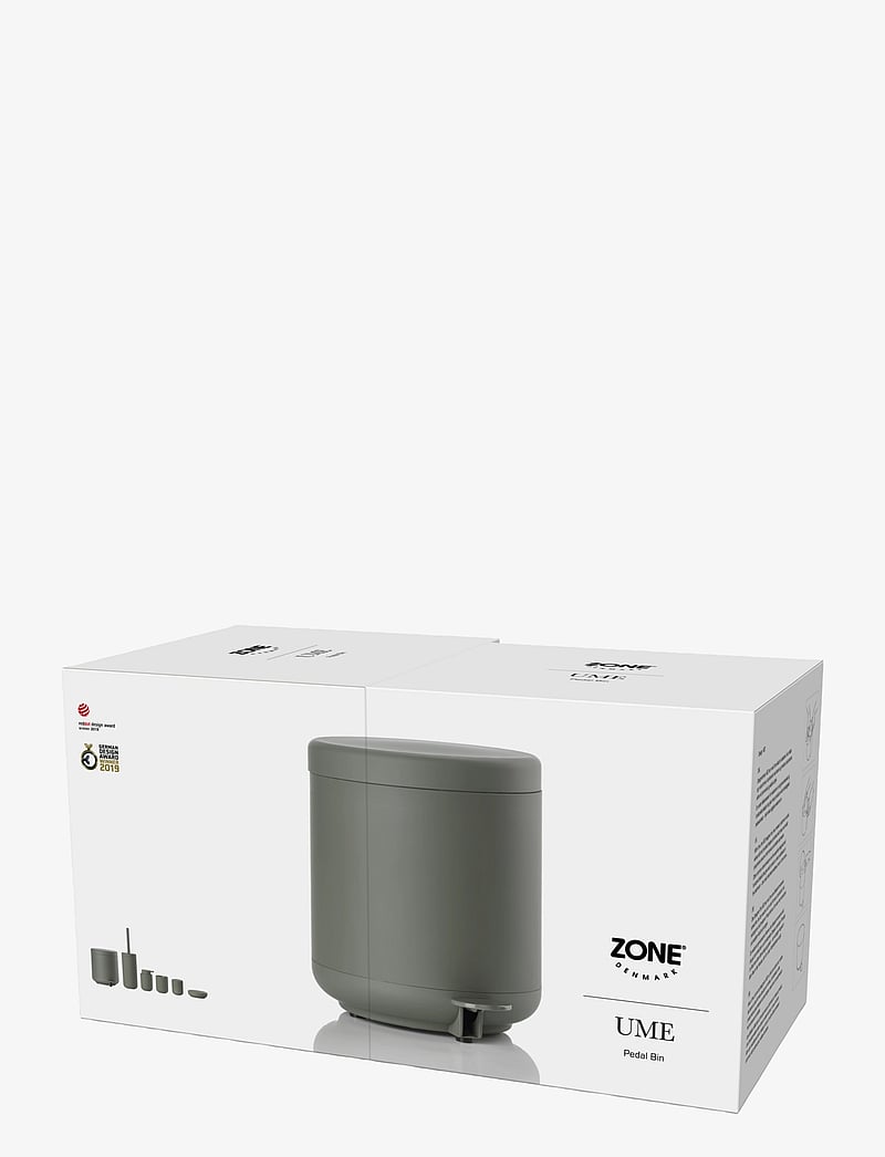 Zone Denmark - Pedal bin Ume - vannitoa sisustus - olive green - 3