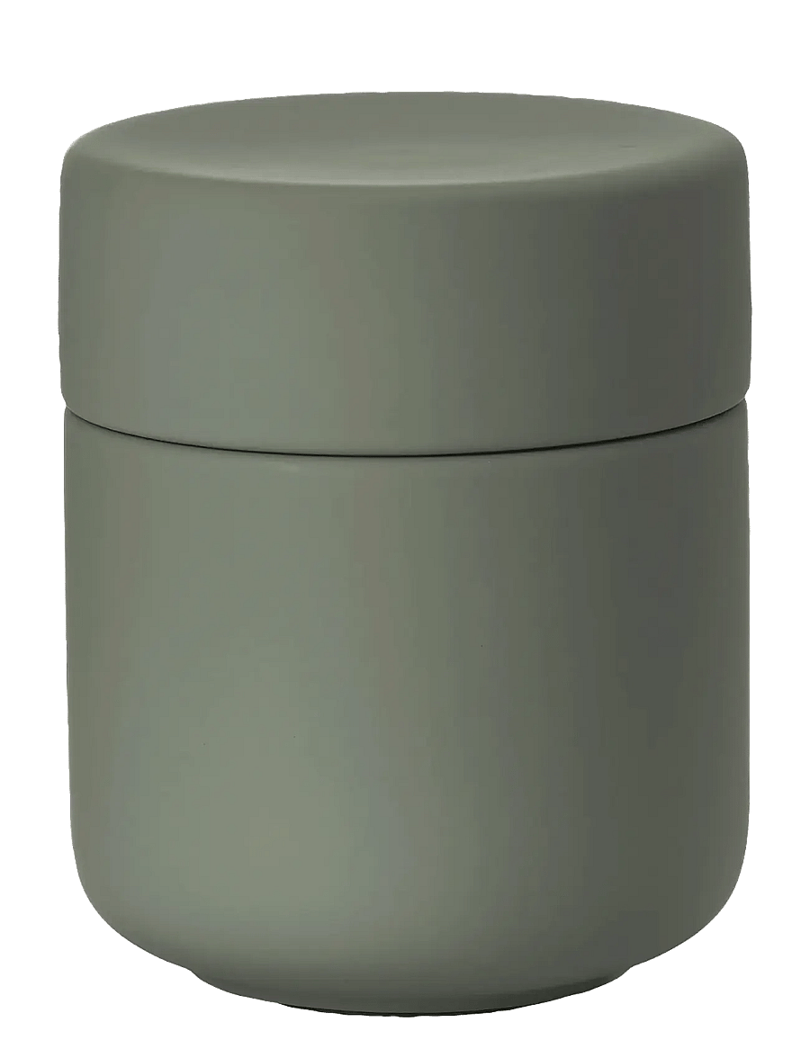 Zone Denmark - Jar with lid Ume - aufbewahrungsboxen - olive green - 1