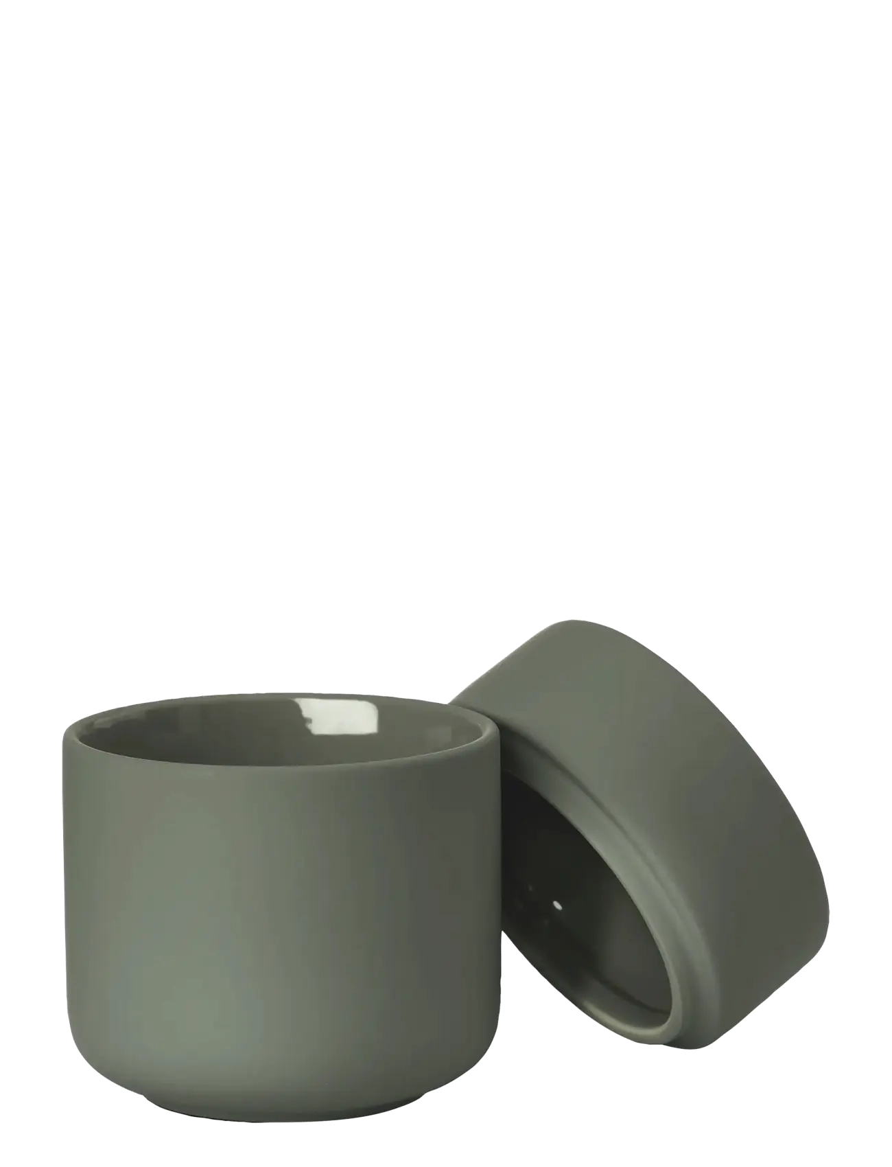 Zone Denmark - Jar with lid Ume - lowest prices - olive green - 3