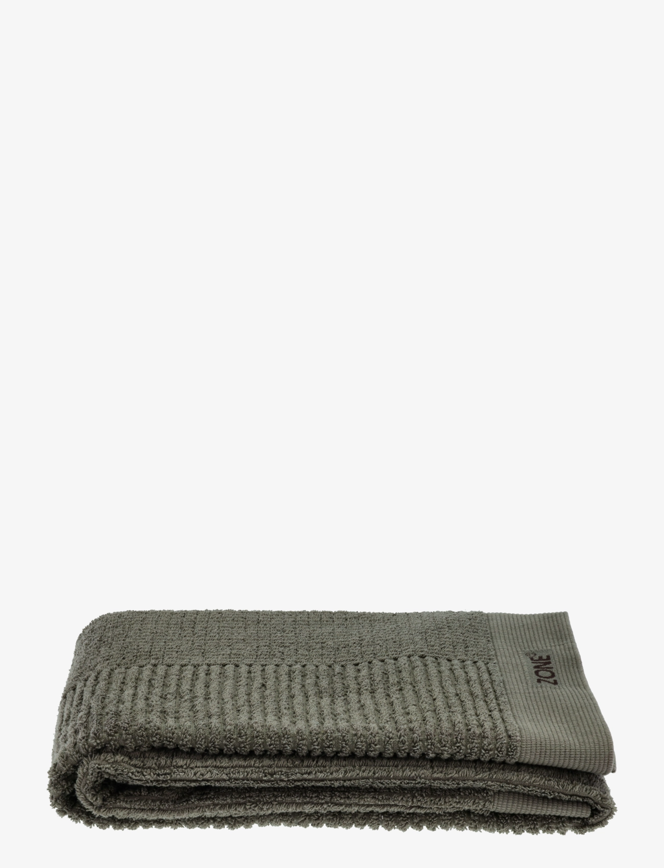 ZONE DENMARK Badehåndklæde Klassisch Grün - 70X 140CM - Unisex
