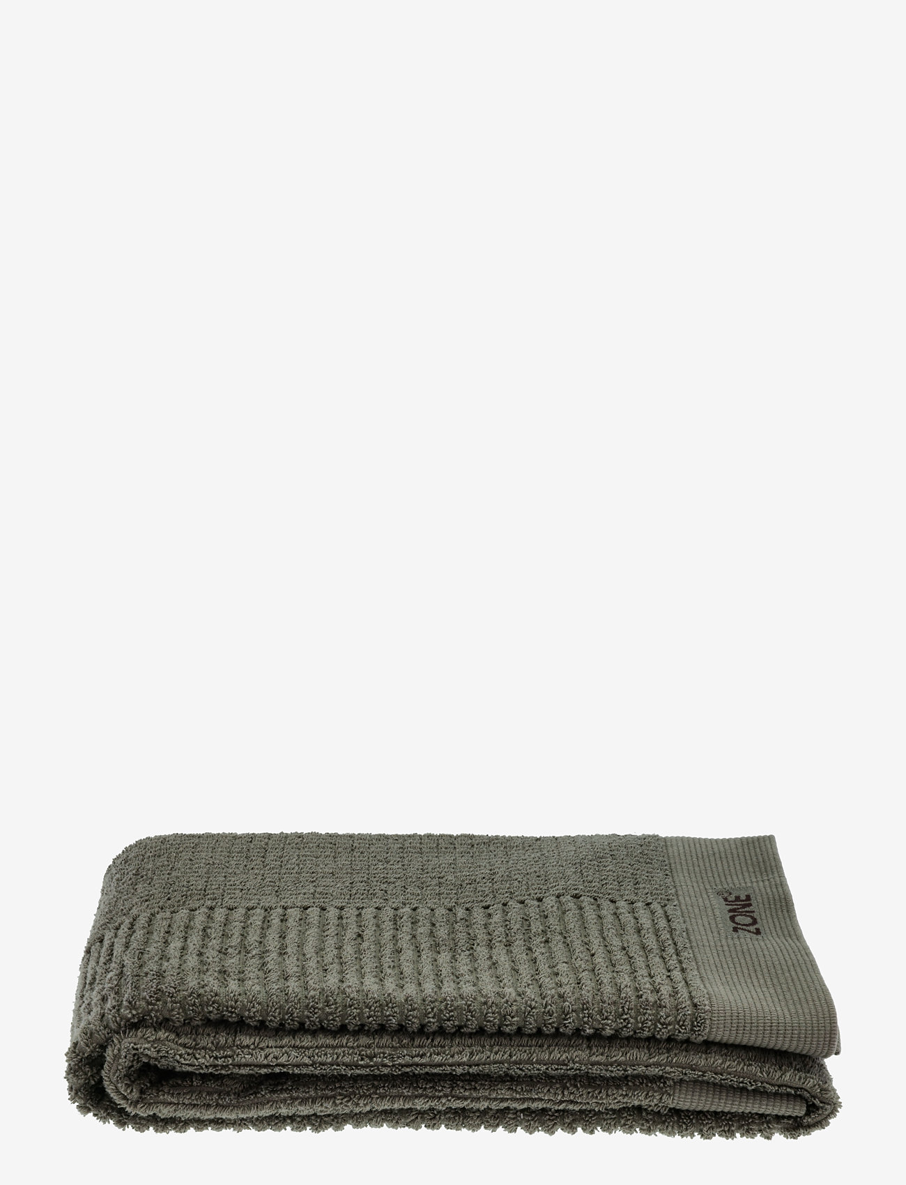 Zone Denmark - Bath towel Classic - die niedrigsten preise - olive green - 0