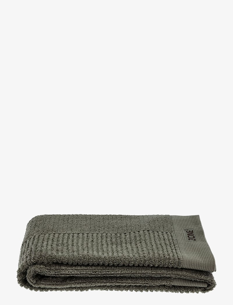 Zone Denmark - Bath towel Classic - die niedrigsten preise - olive green - 0