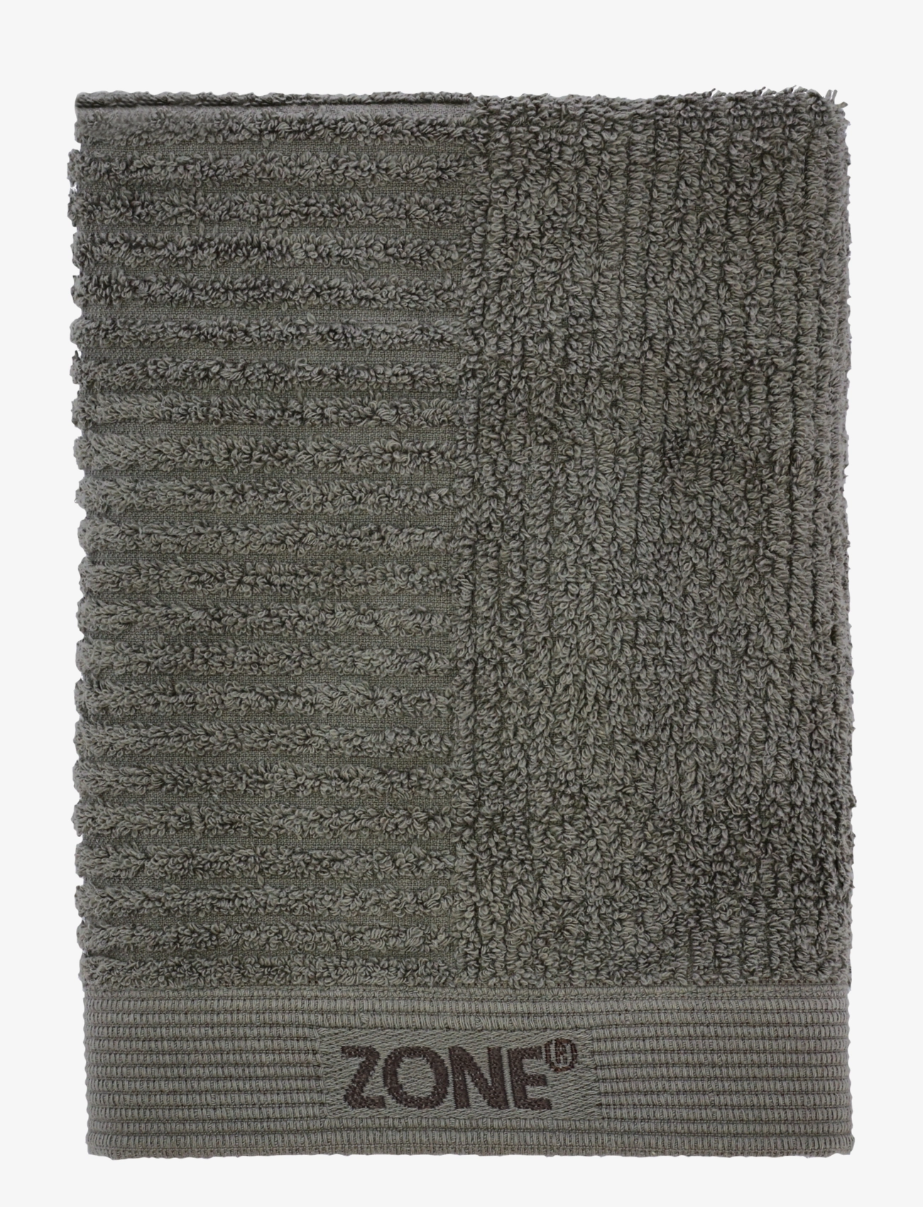 ZONE DENMARK Håndklæde Klassisch Grün - 50X 70CM - Unisex