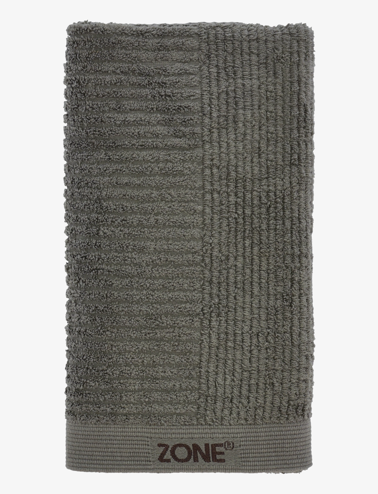 ZONE DENMARK Håndklæde Klassisch Grün - 50X 100CM - Unisex