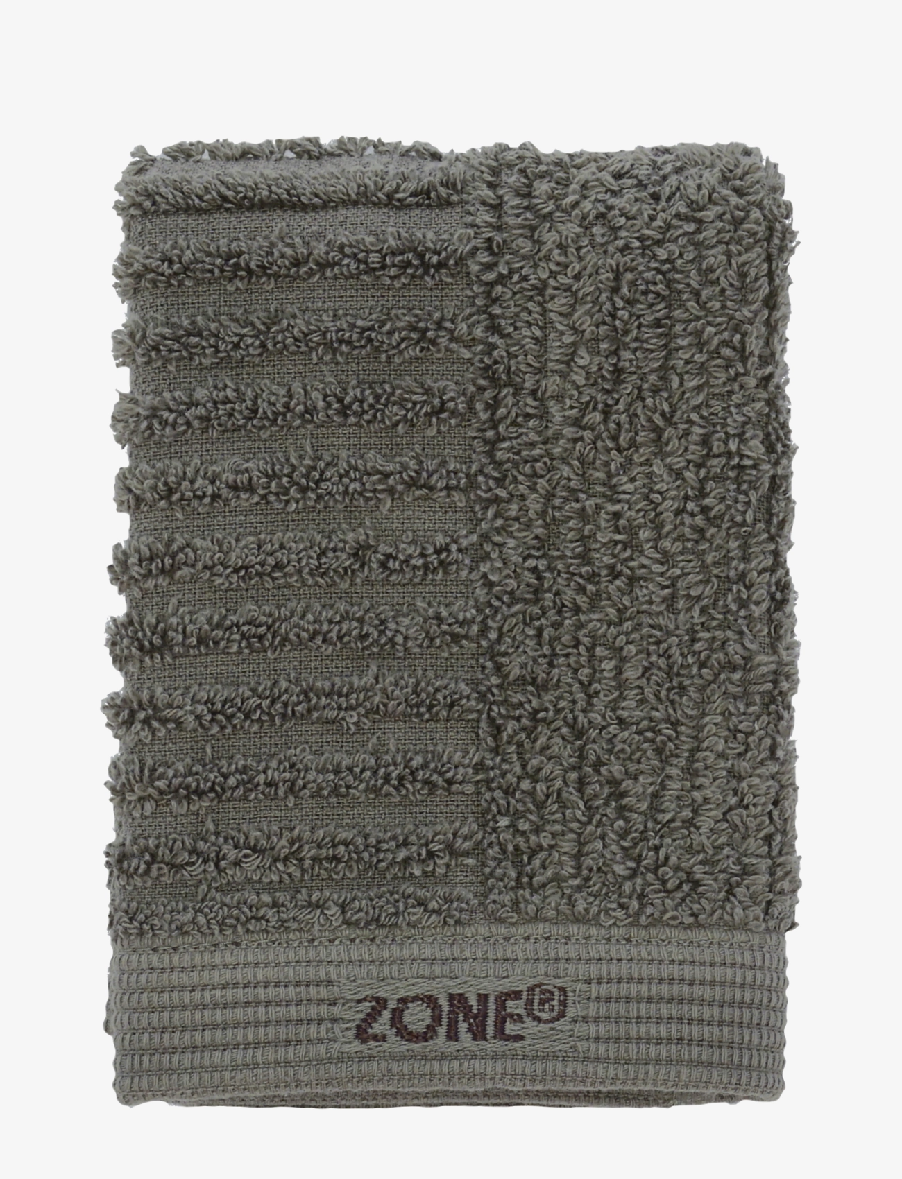 Zone Denmark Vaskeklud Classic, 30X 30 cm, Towels & Bath Towels, Grün - Face Homeware