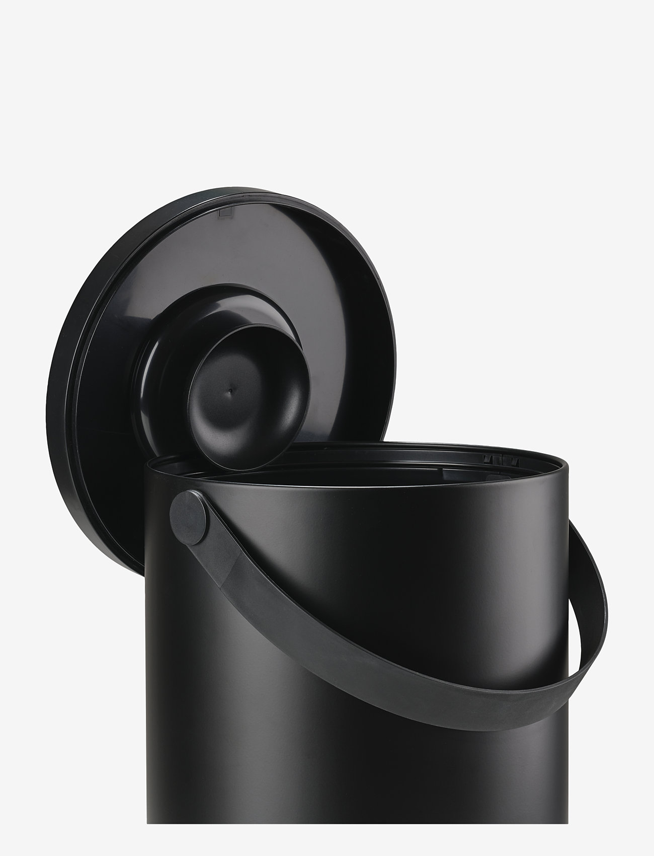 Zone Denmark - Affaldsspand Circular - badeværelsestilbehør - black - 3