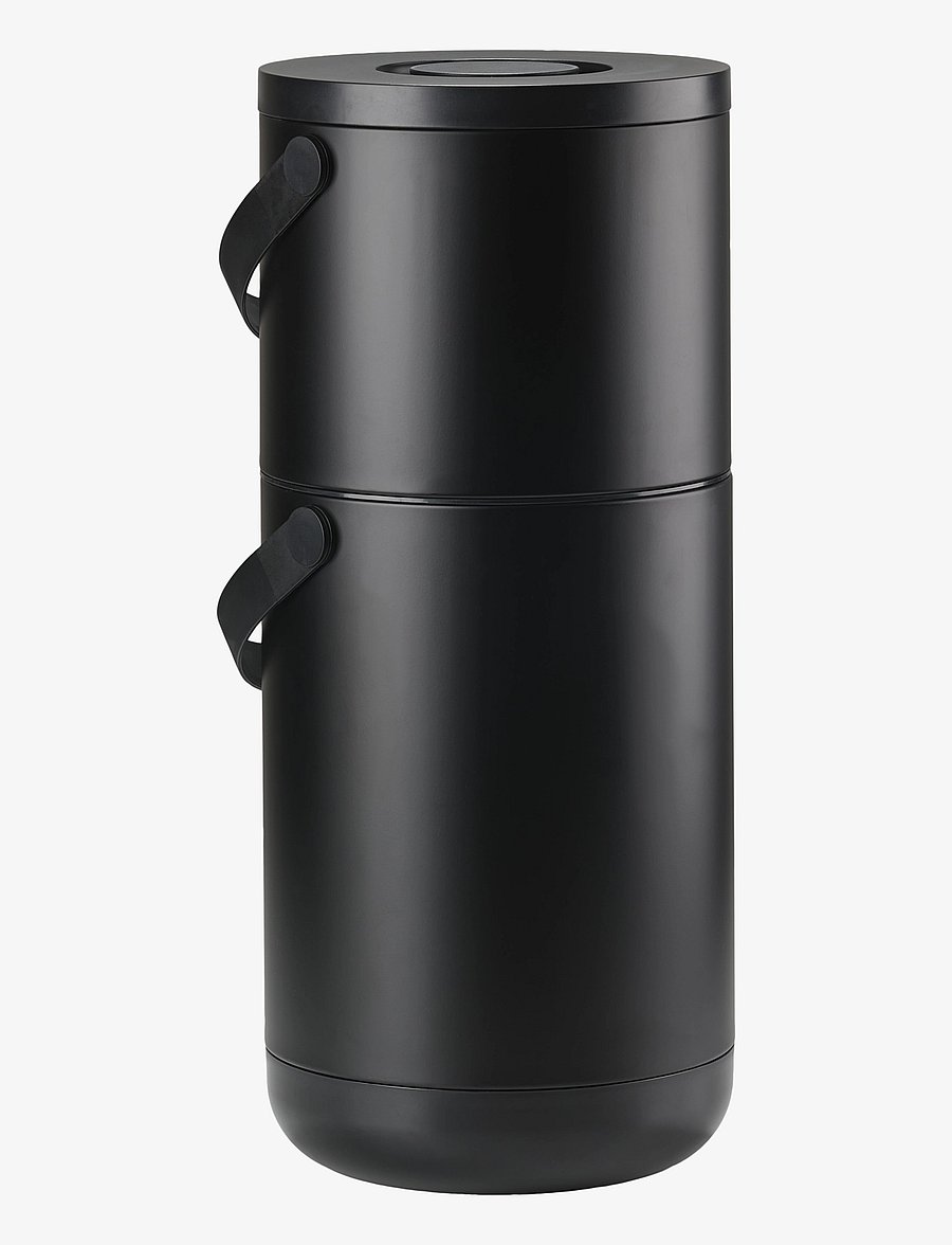 Zone Denmark - Waste bin Circular - papierkörbe - black - 1