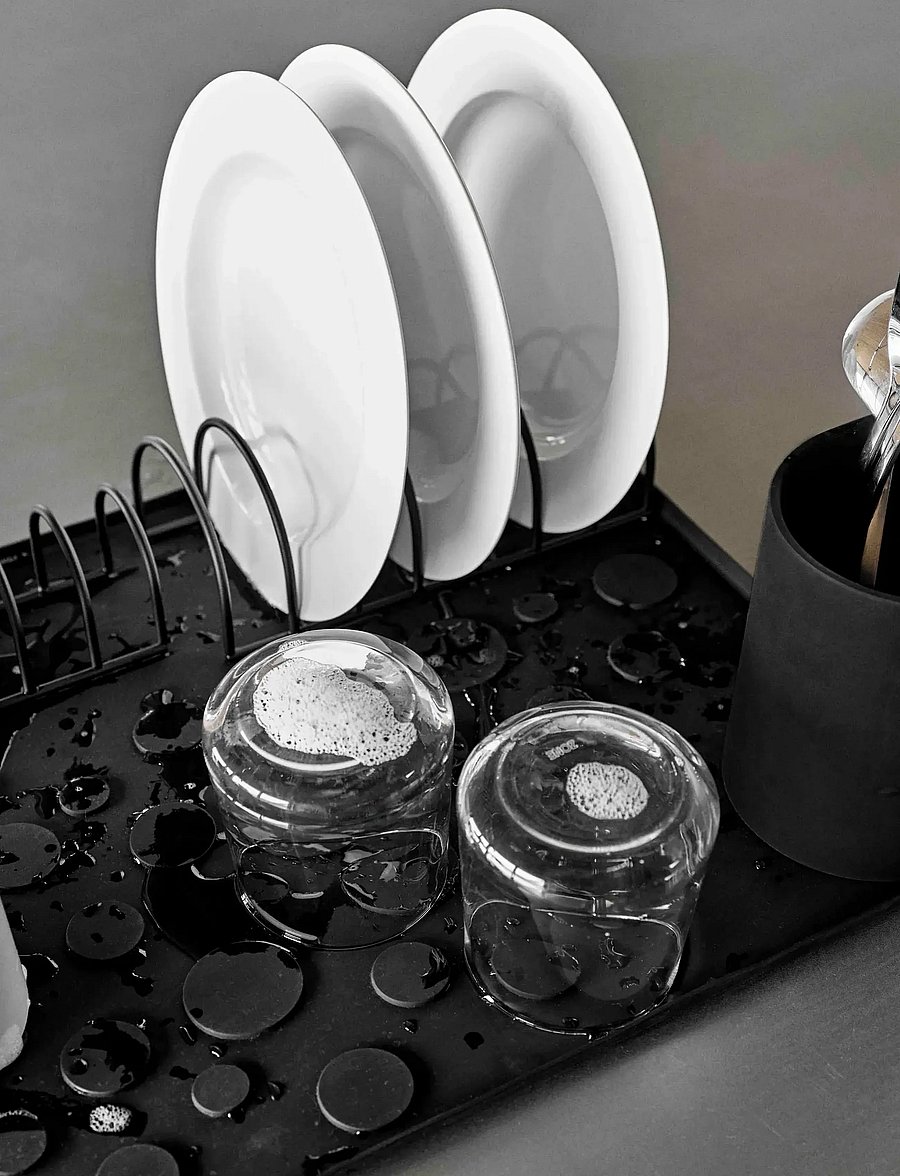 Zone Denmark - Dish drainer set DIISH - black - 3