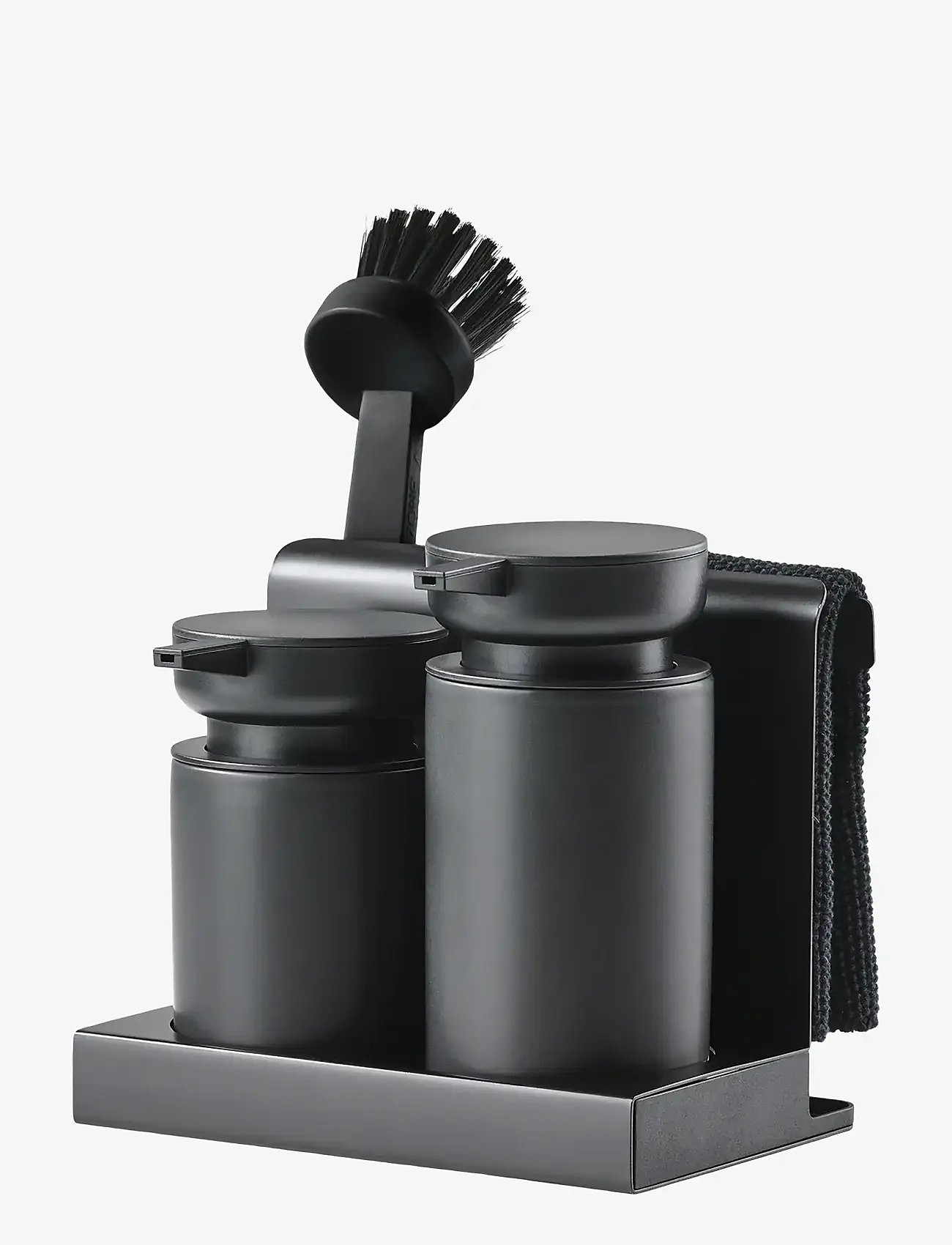 Zone Denmark - Opvaskesæt DIISH - karklude & opvaskebørster - black - 1