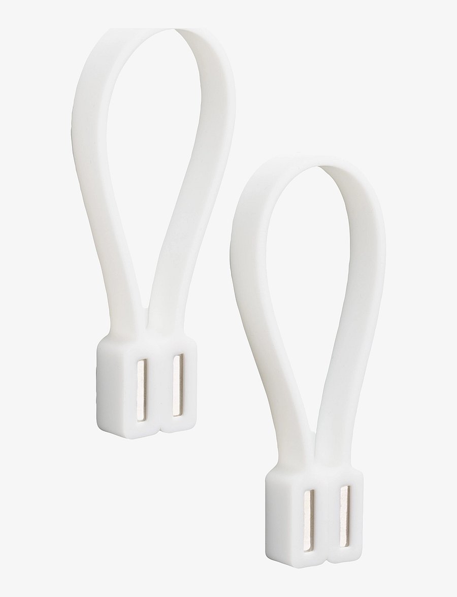 Zone Denmark - Towel strap Loop magnet 2 pcs - haken - white - 4