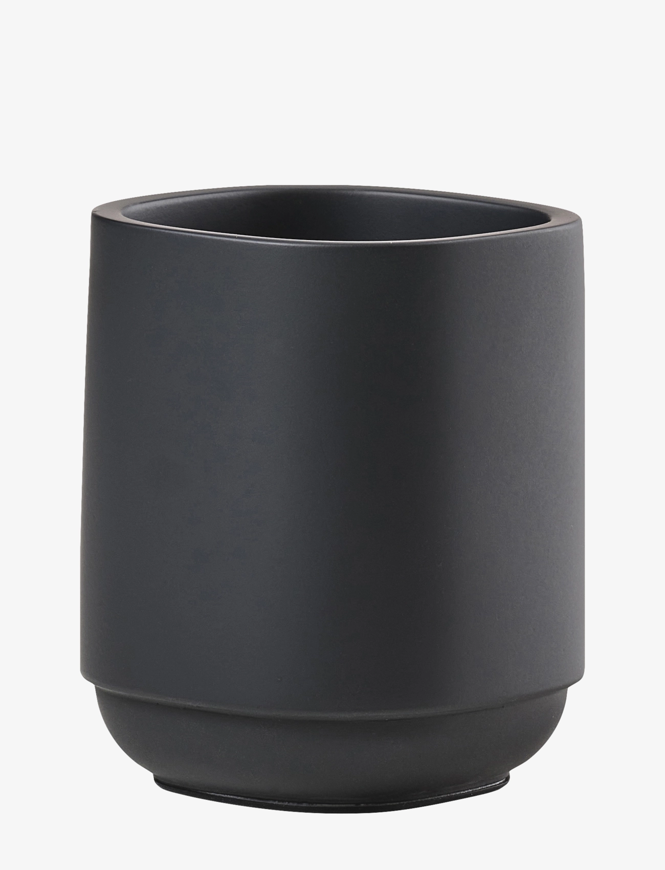 ZONE DENMARK Tandbørstekrus Time Schwarz - 8X8X9.5CM - Unisex