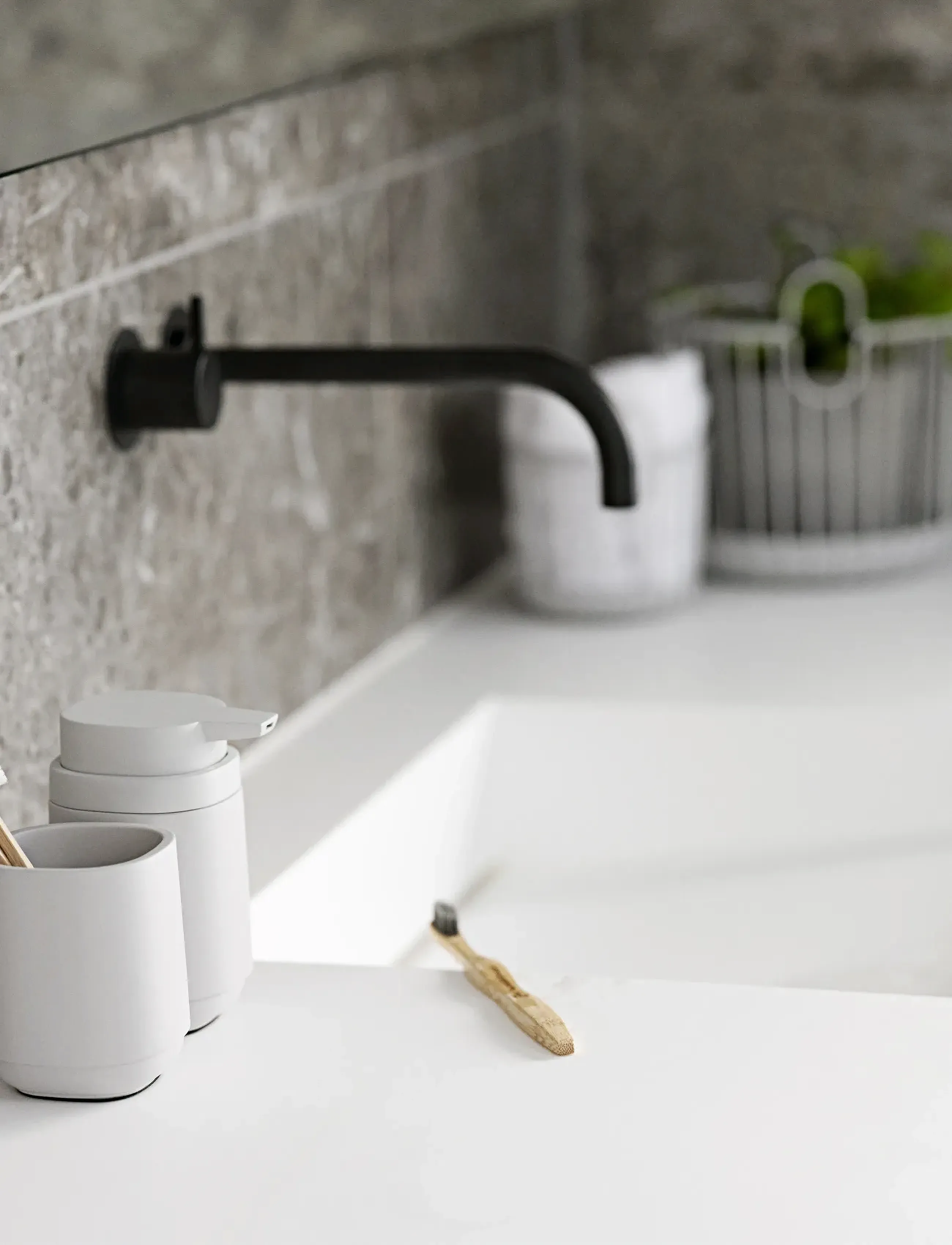 Zone Denmark - Soap dispenser Time - lowest prices - soft grey - 2