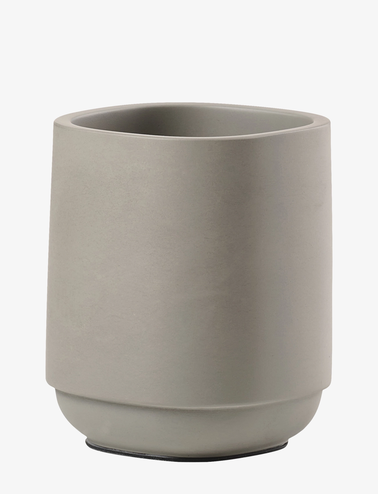 ZONE DENMARK Tandbørstekrus Time Beige - 8X8X9.5CM - Unisex