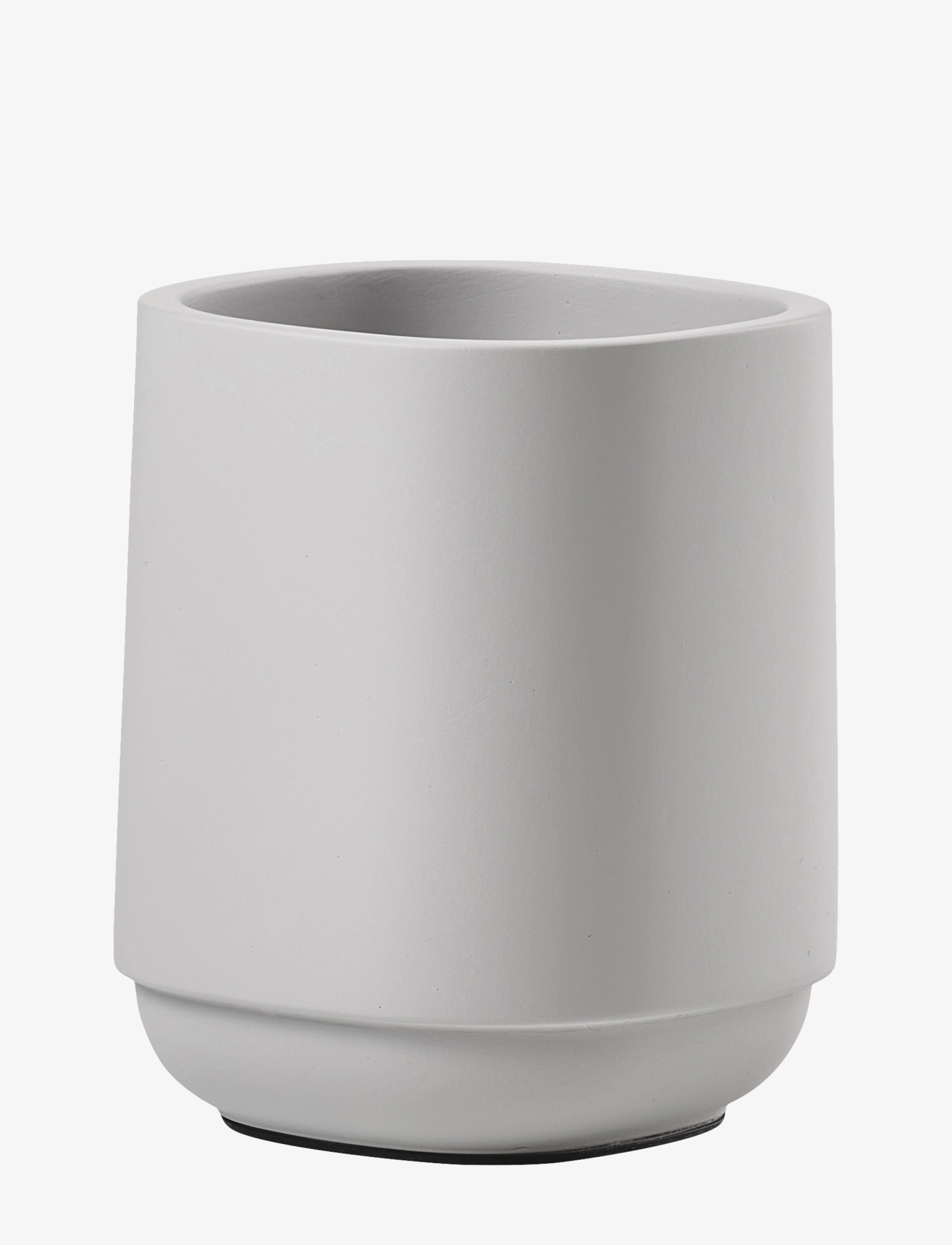 ZONE DENMARK Tandbørstekrus Time Grau - 8X8X9.5CM - Unisex