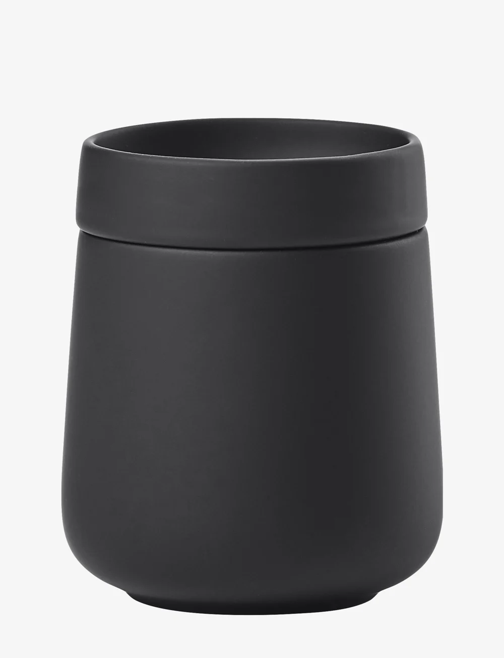 Zone Denmark - Jar with lid Nova One - aufbewahrungsboxen - black - 0