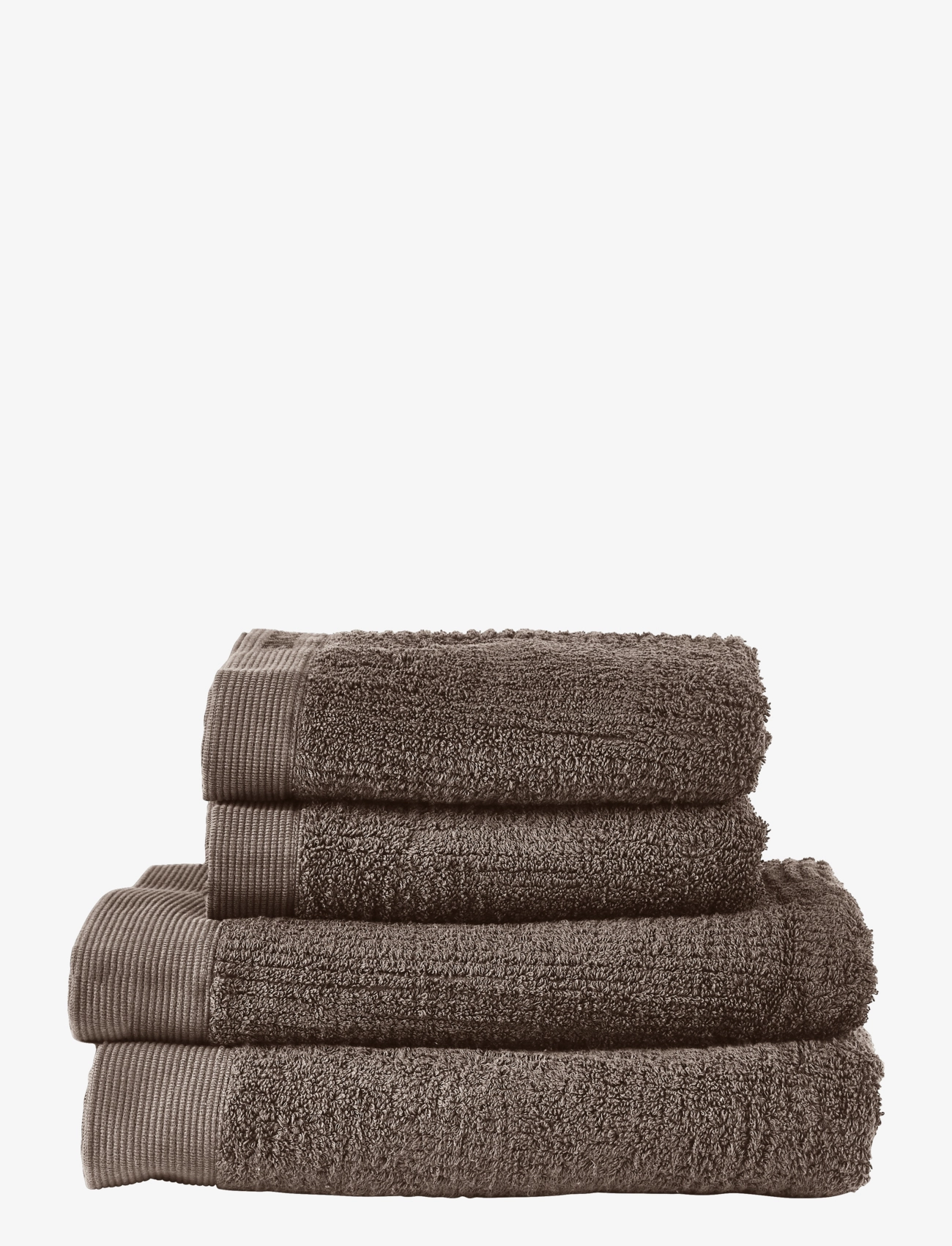 Zone Denmark Sampak Håndklæde Classic 4 Stk., 36X23X20, Brown, Håndklæder Og Badehåndklæder > Håndklæder, Unisex
