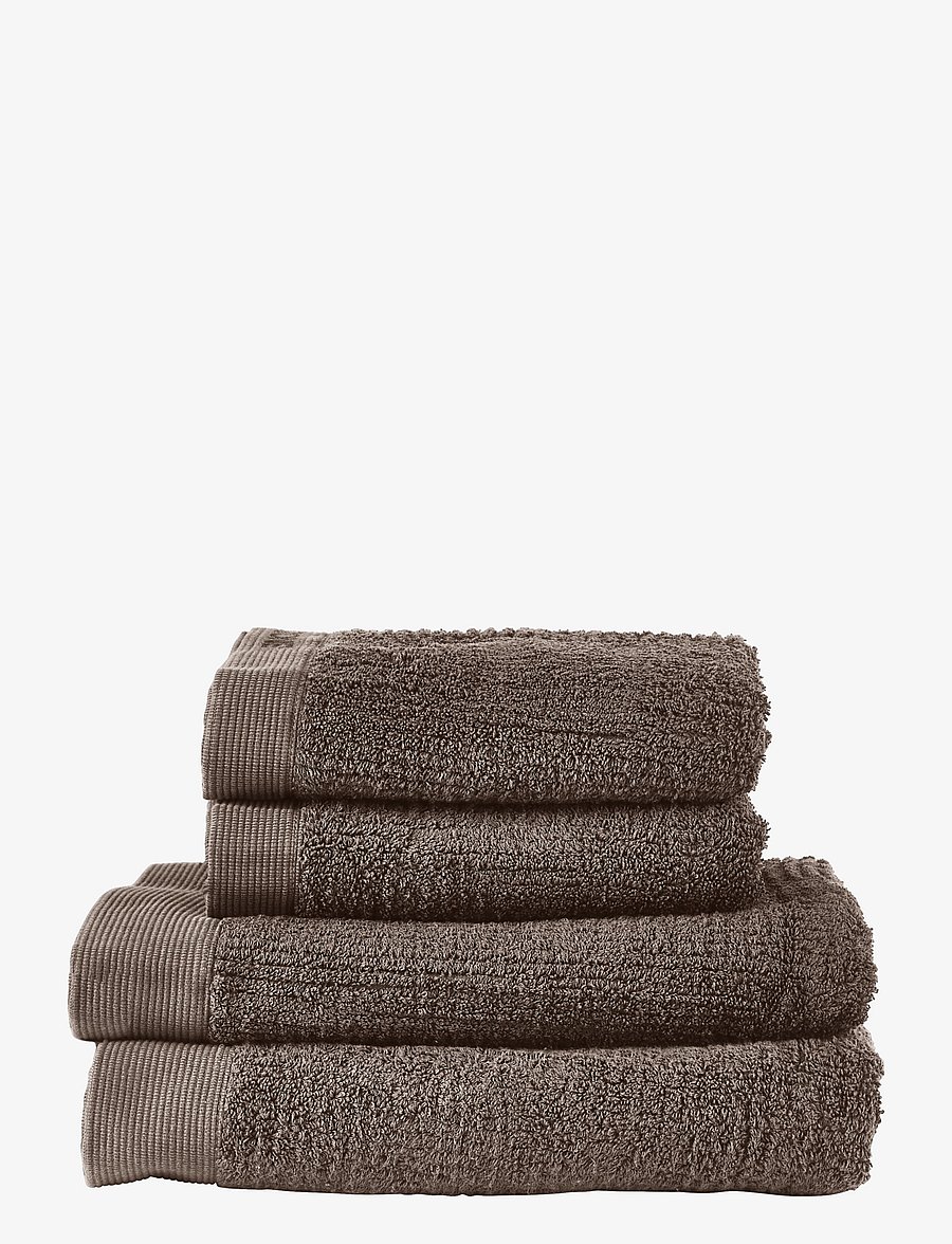 Zone Denmark - Giftbox Towels Classic 4 pcs - badezimmertextilien - taupe - 0
