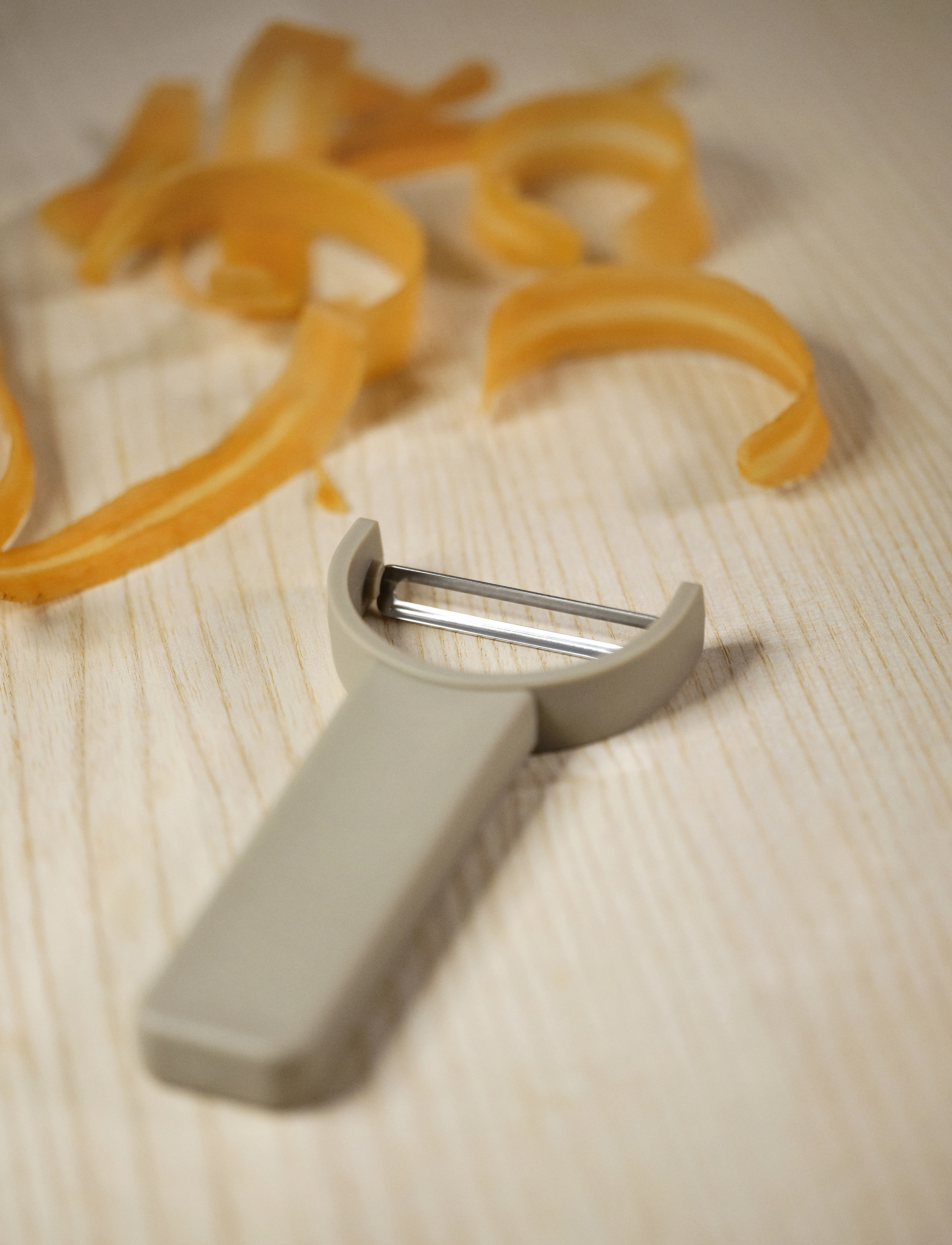 Zone Denmark Grøntsagsskræller Singles, 5.9 cm, Kitchen Tools, Beige - Potato Peeler, Homeware