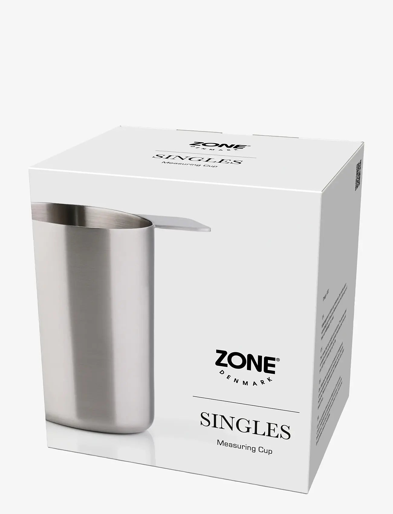 Zone Denmark - Measuring cup Singles 500 ml Steel - messlöffel - silver - 2