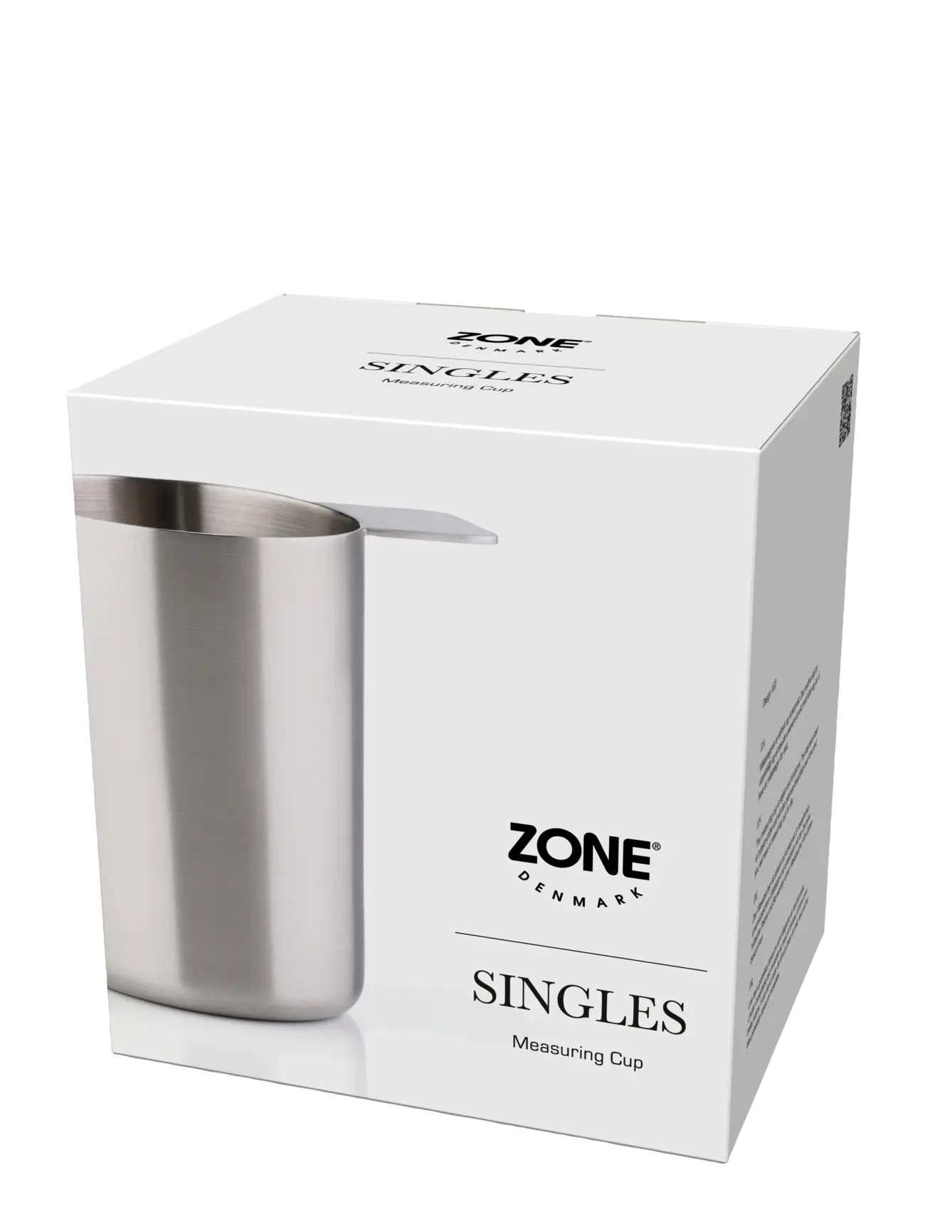Zone Denmark - Measuring cup Singles 500 ml Steel - miarki - silver - 2