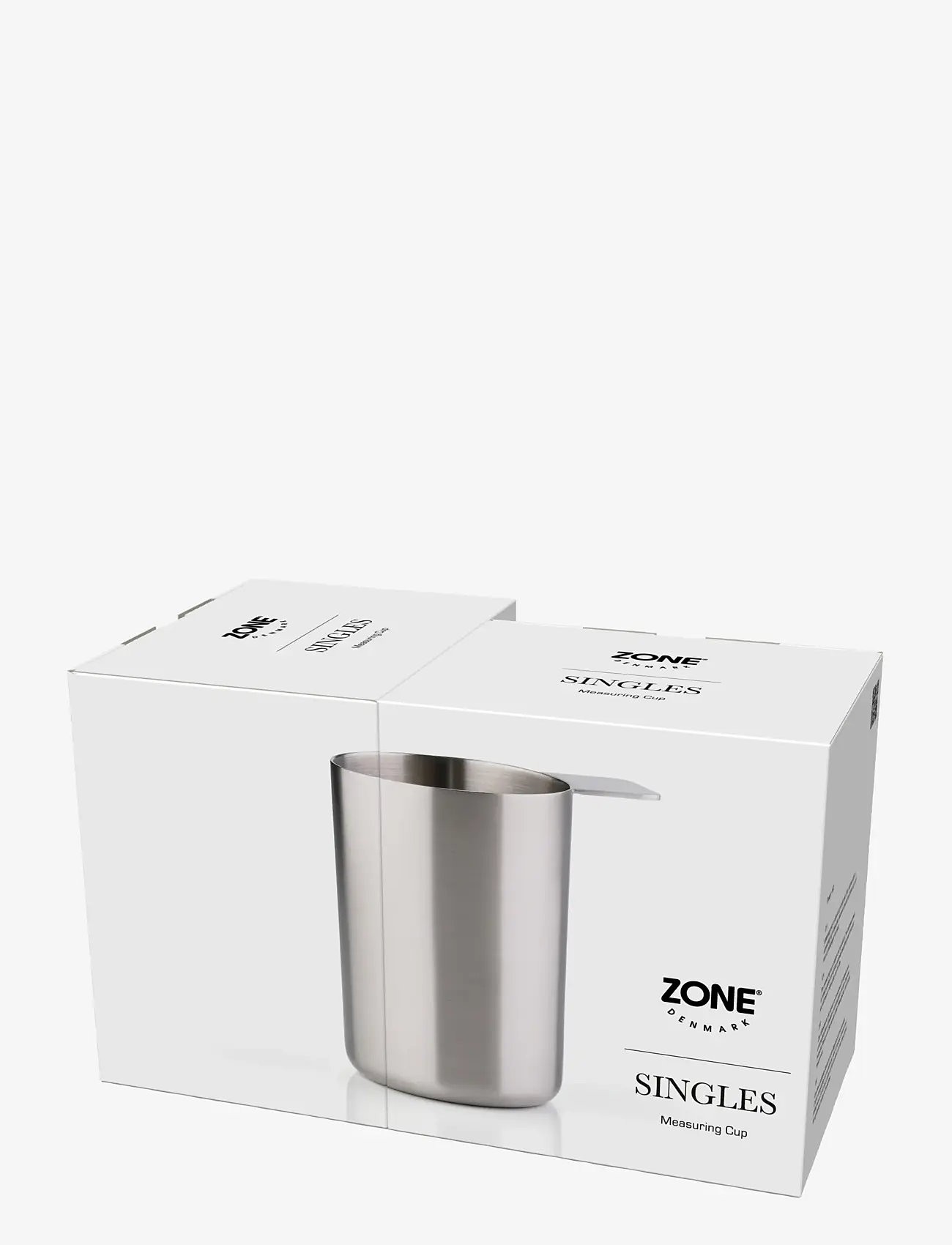 Zone Denmark - Measuring cup Singles 500 ml Steel - messlöffel - silver - 4