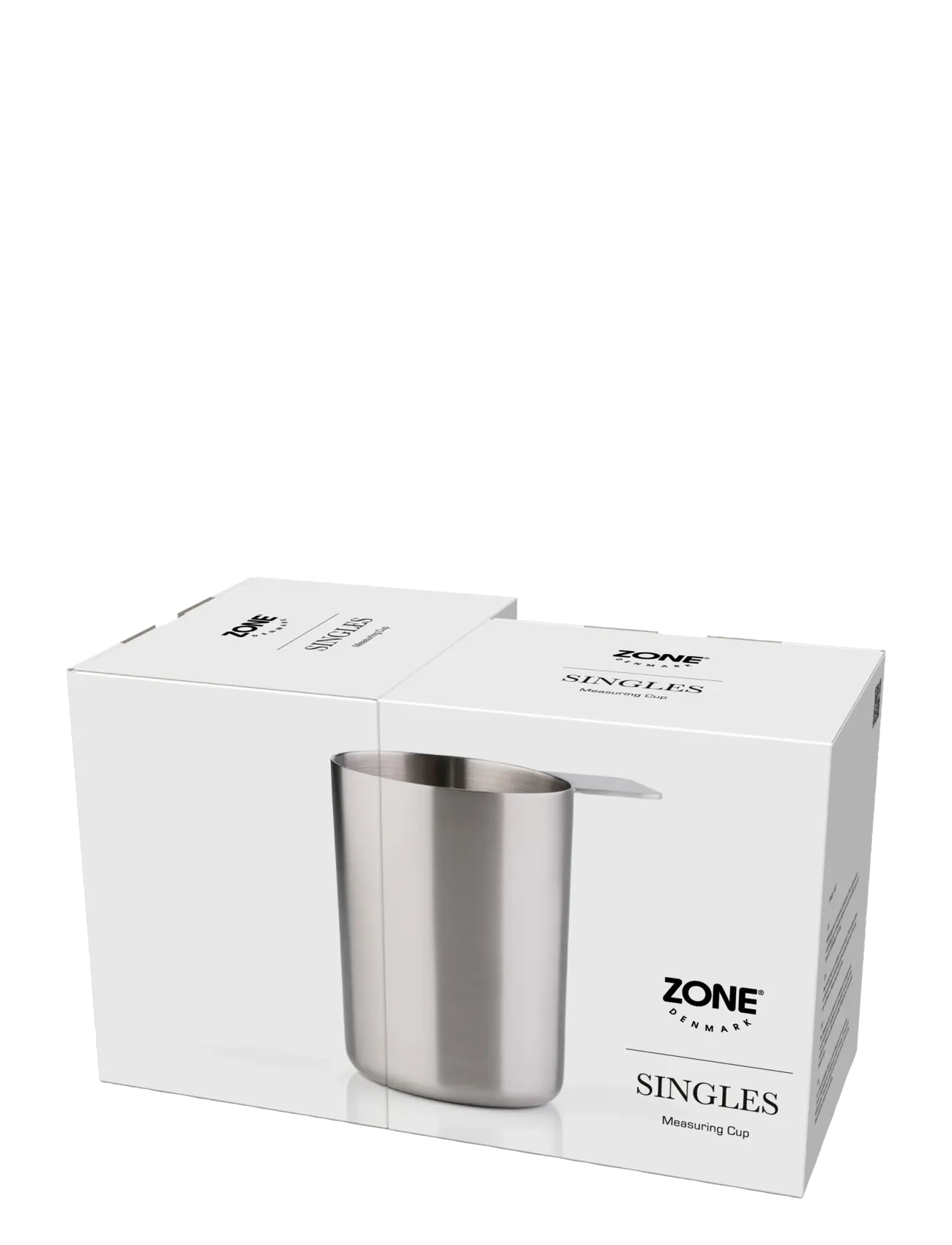 Zone Denmark - Measuring cup Singles 500 ml Steel - miarki - silver - 4